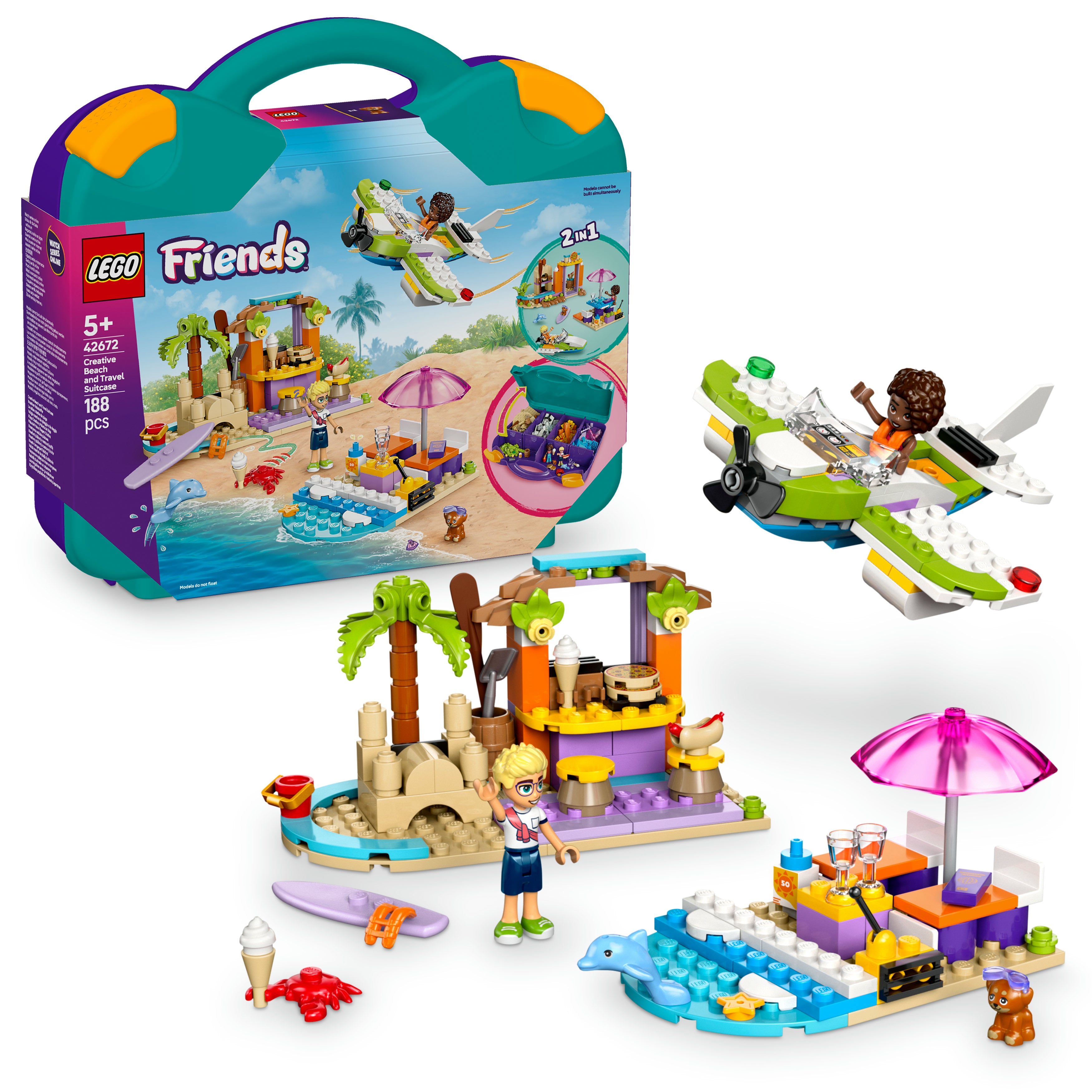 LEGO® 42672 Friends Kreativer Reisekoffer