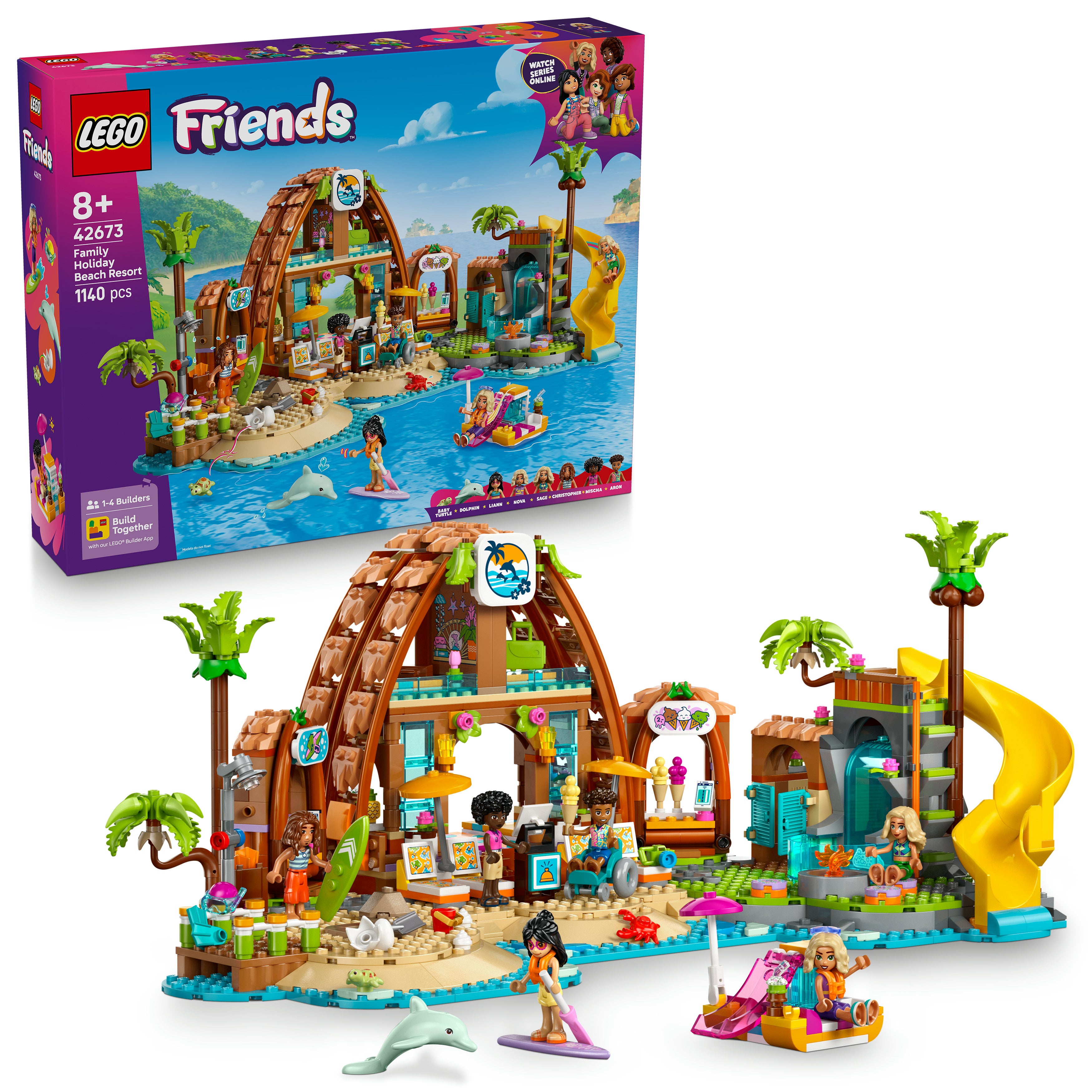 LEGO® 42673 Friends Familienurlaub im Strandresort