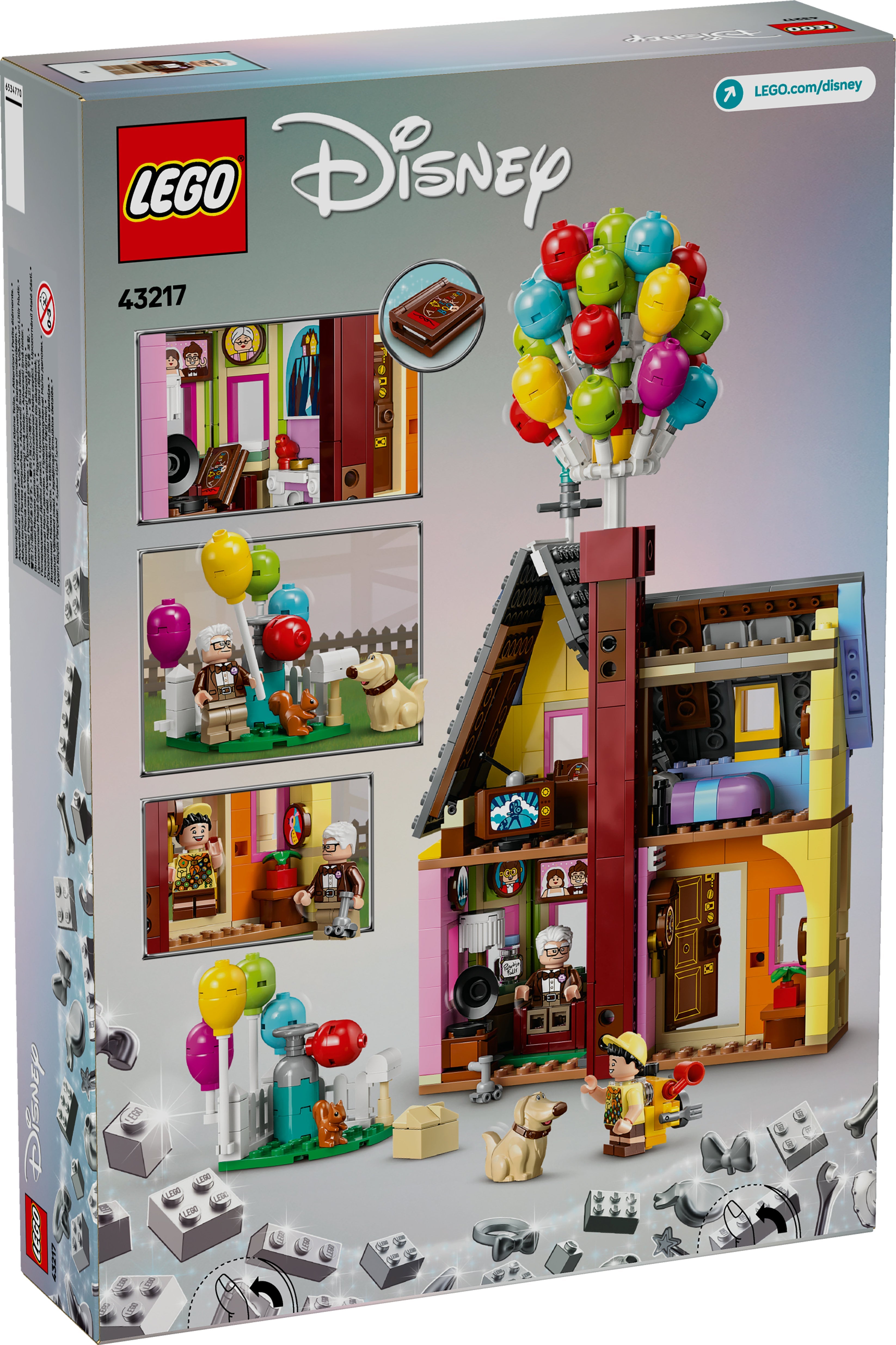 LEGO® 43217 | Disney und Pixar Carls Haus aus „Oben“