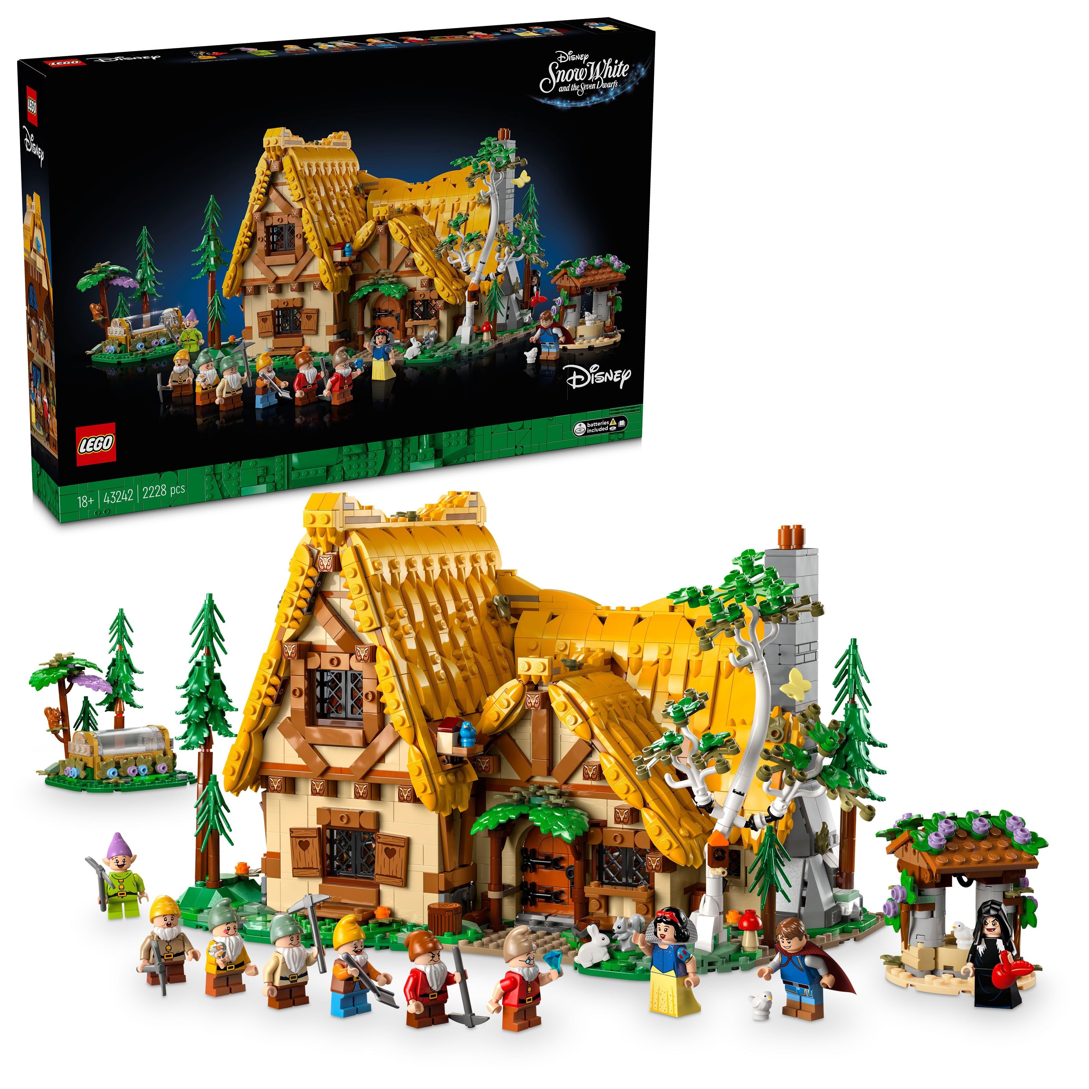 LEGO® 43242 ǀ Disney Die Hütte von Schneewittchen und den sieben Zwergen