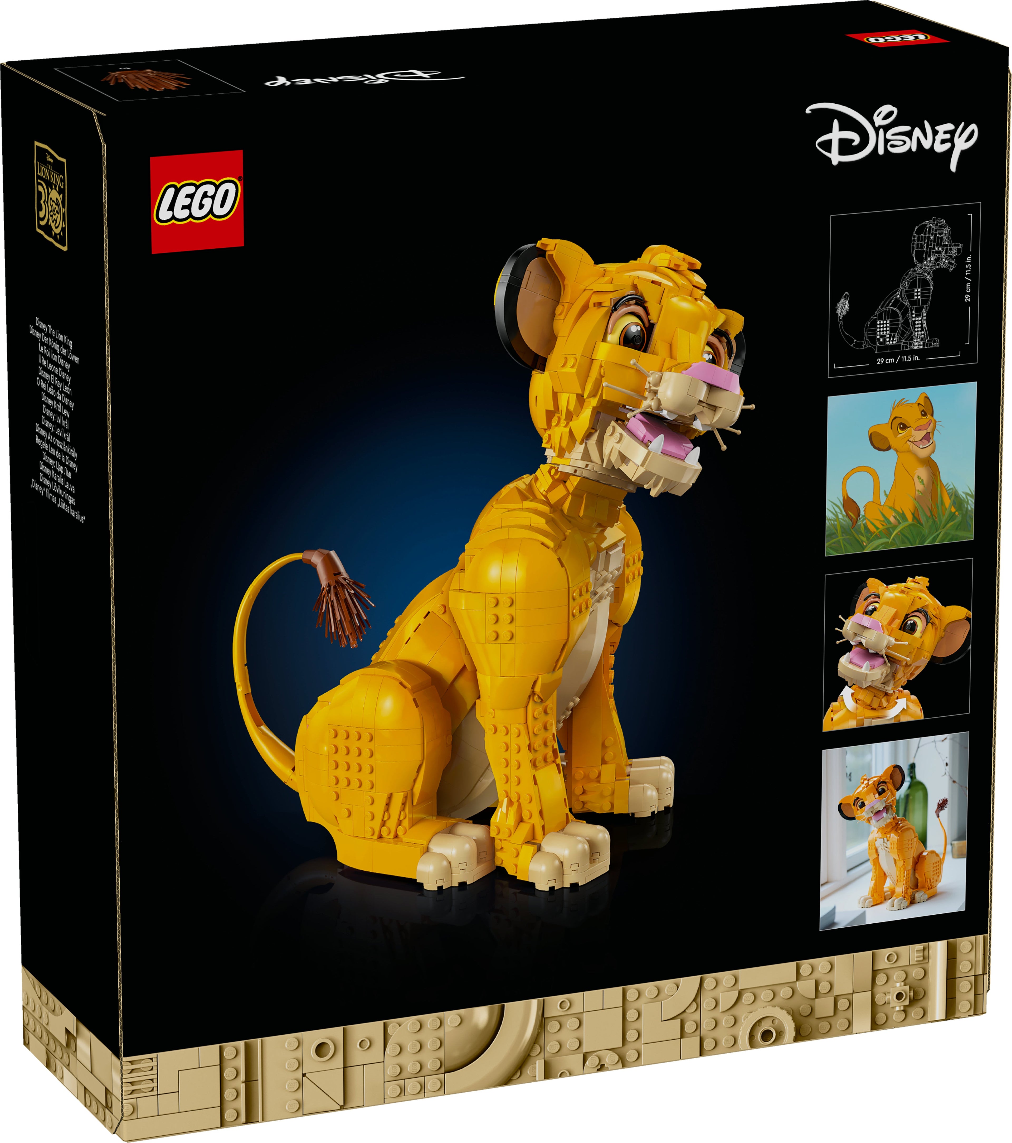 LEGO® 43247 ǀ Disney Simba, der junge König der Löwen