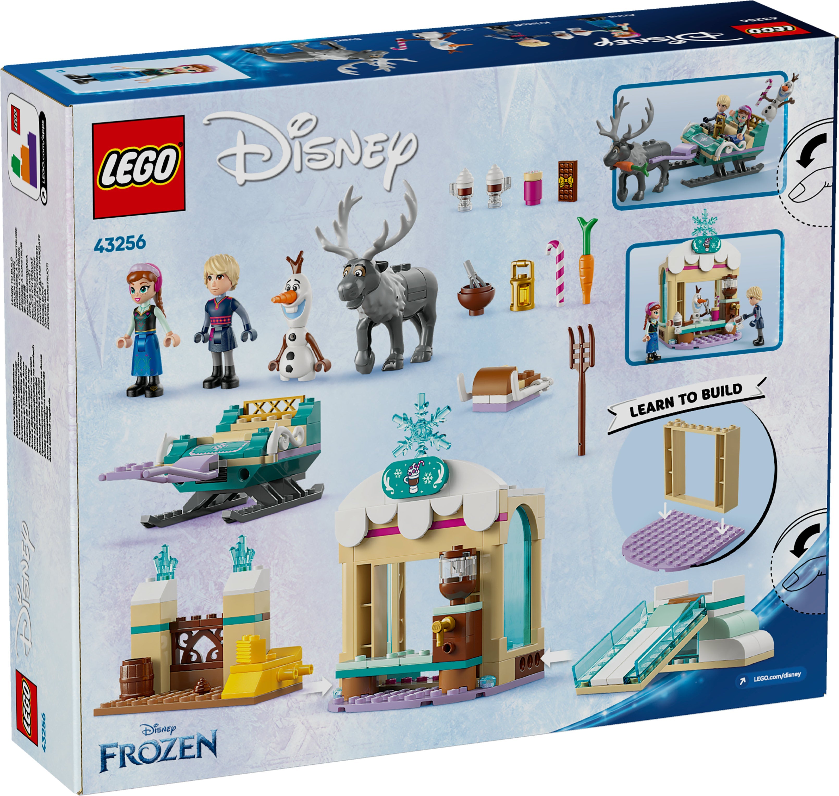 LEGO® 43256 ǀ Disney Frozen Annas Schlittenabenteuer