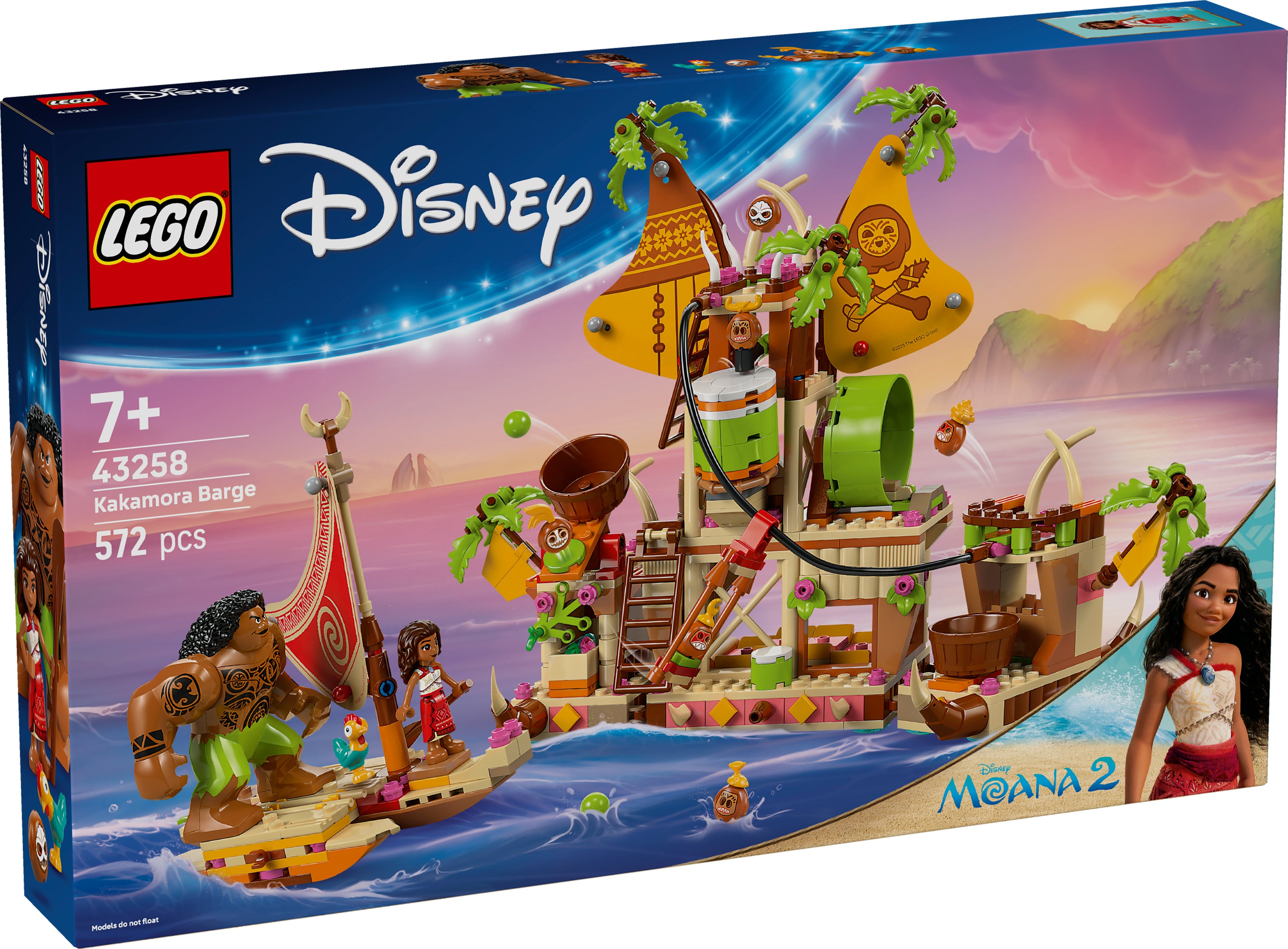 LEGO® 43258 ǀ Disney Vaiana 2 Kakamora-Barge