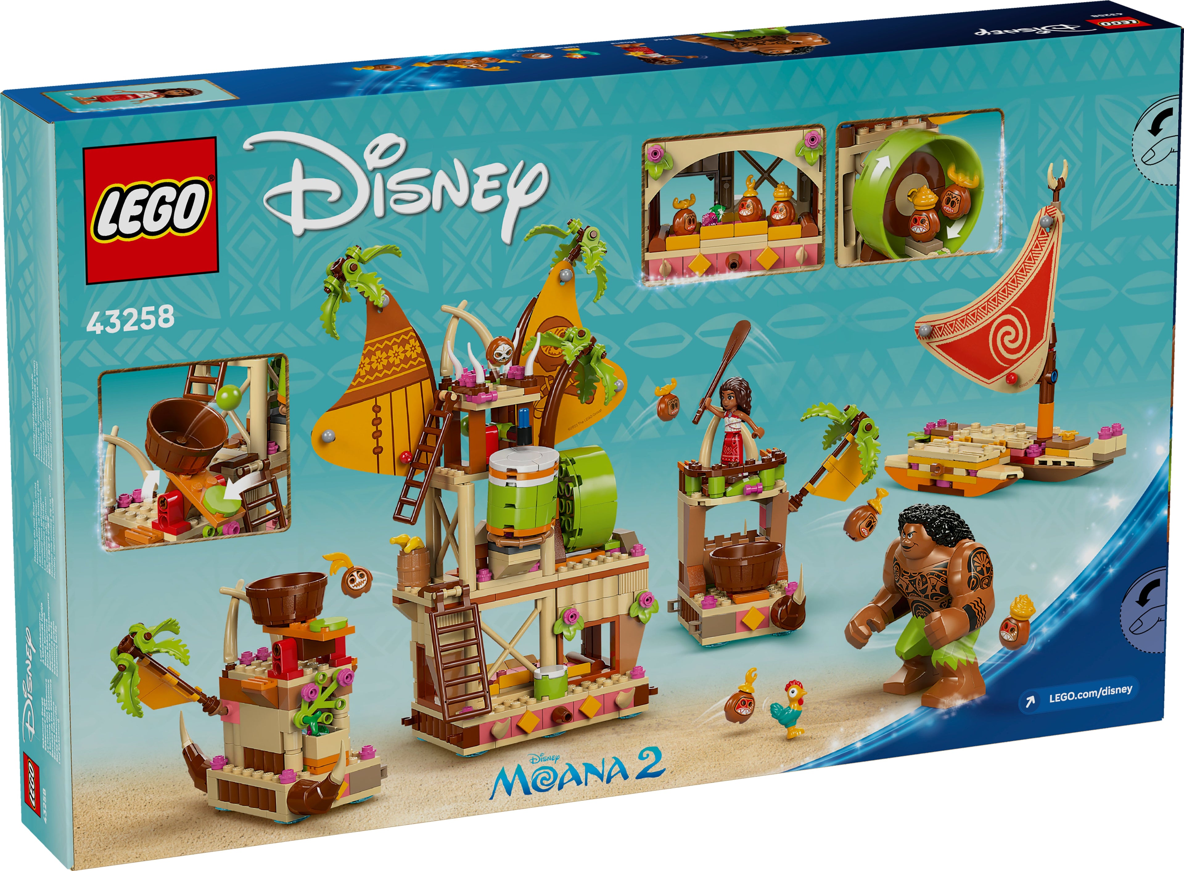 LEGO® 43258 ǀ Disney Vaiana 2 Kakamora-Barge