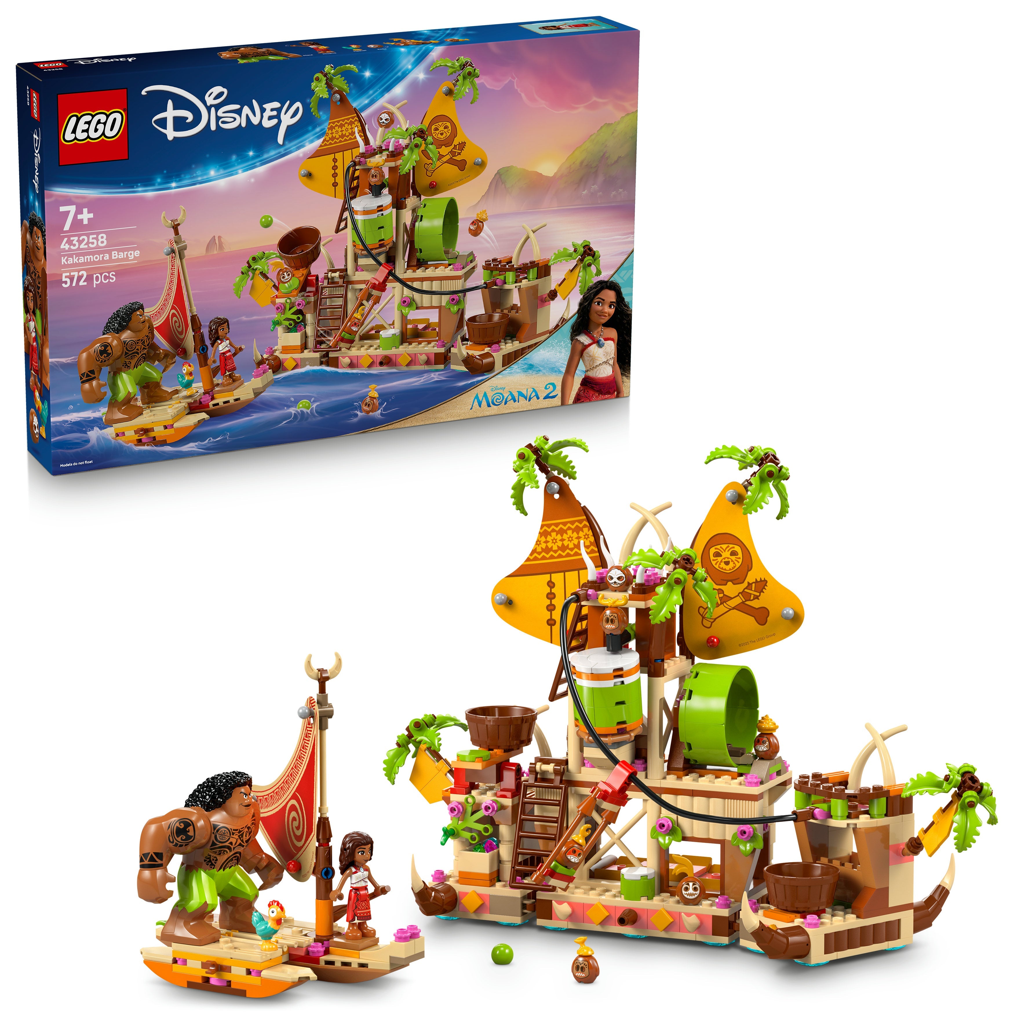 LEGO® 43258 ǀ Disney Vaiana 2 Kakamora-Barge