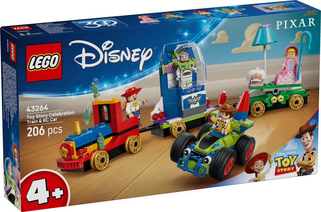 LEGO® 43264 ǀ Disney and Pixar’s Toy Story Partyzug und das Auto RC aus Toy Story