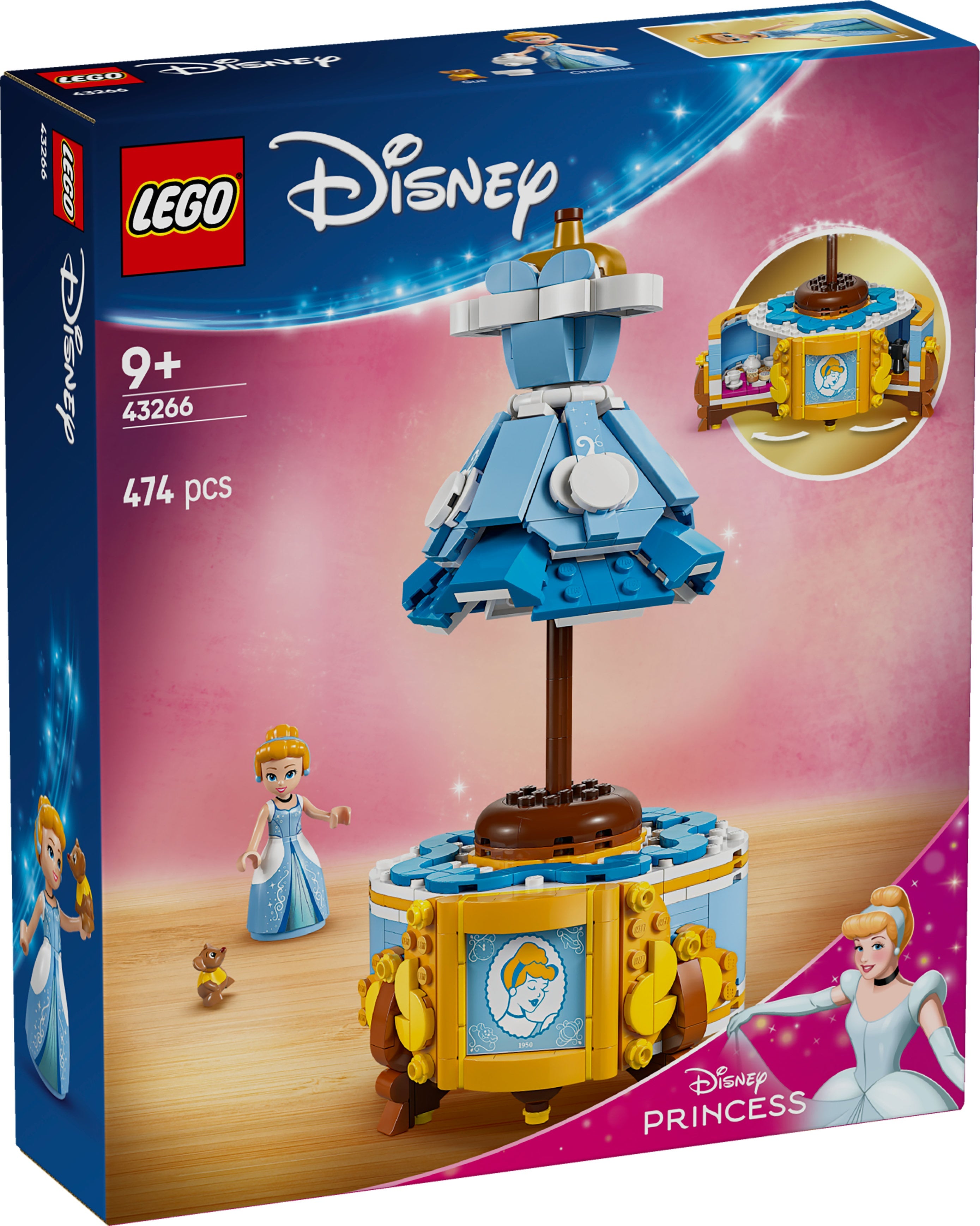 LEGO® 43266 ǀ Disney Princess Cinderellas Kleid