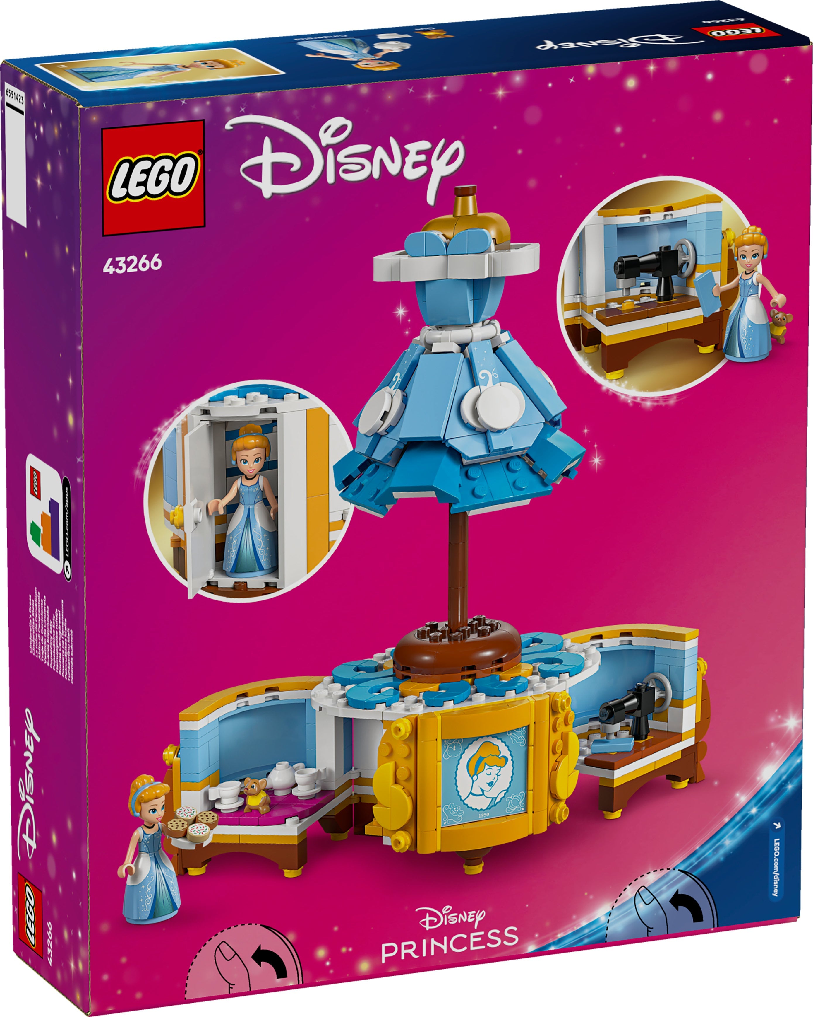 LEGO® 43266 ǀ Disney Princess Cinderellas Kleid