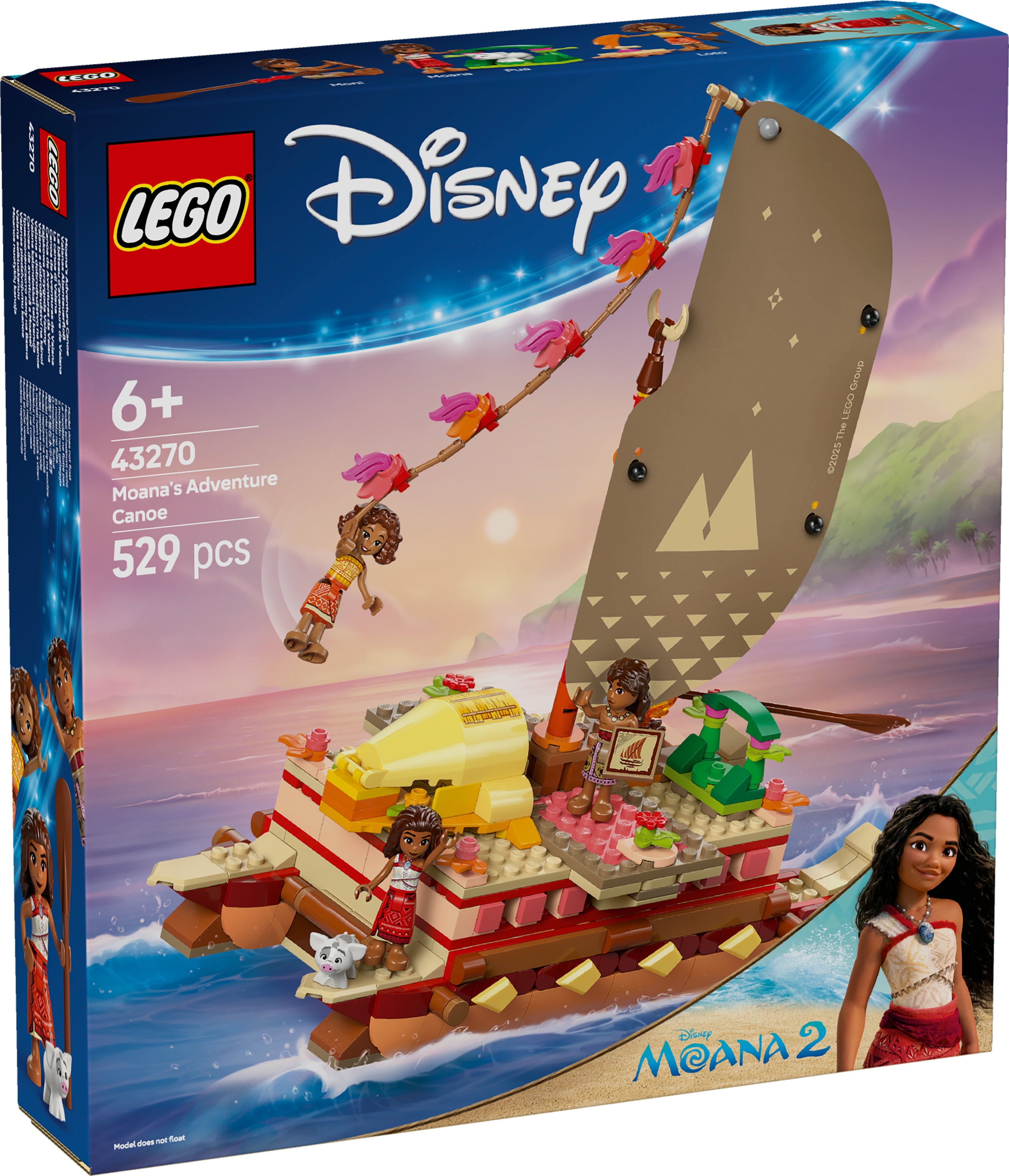 LEGO® 43270 ǀ Disney Vaianas Abenteuerfloß