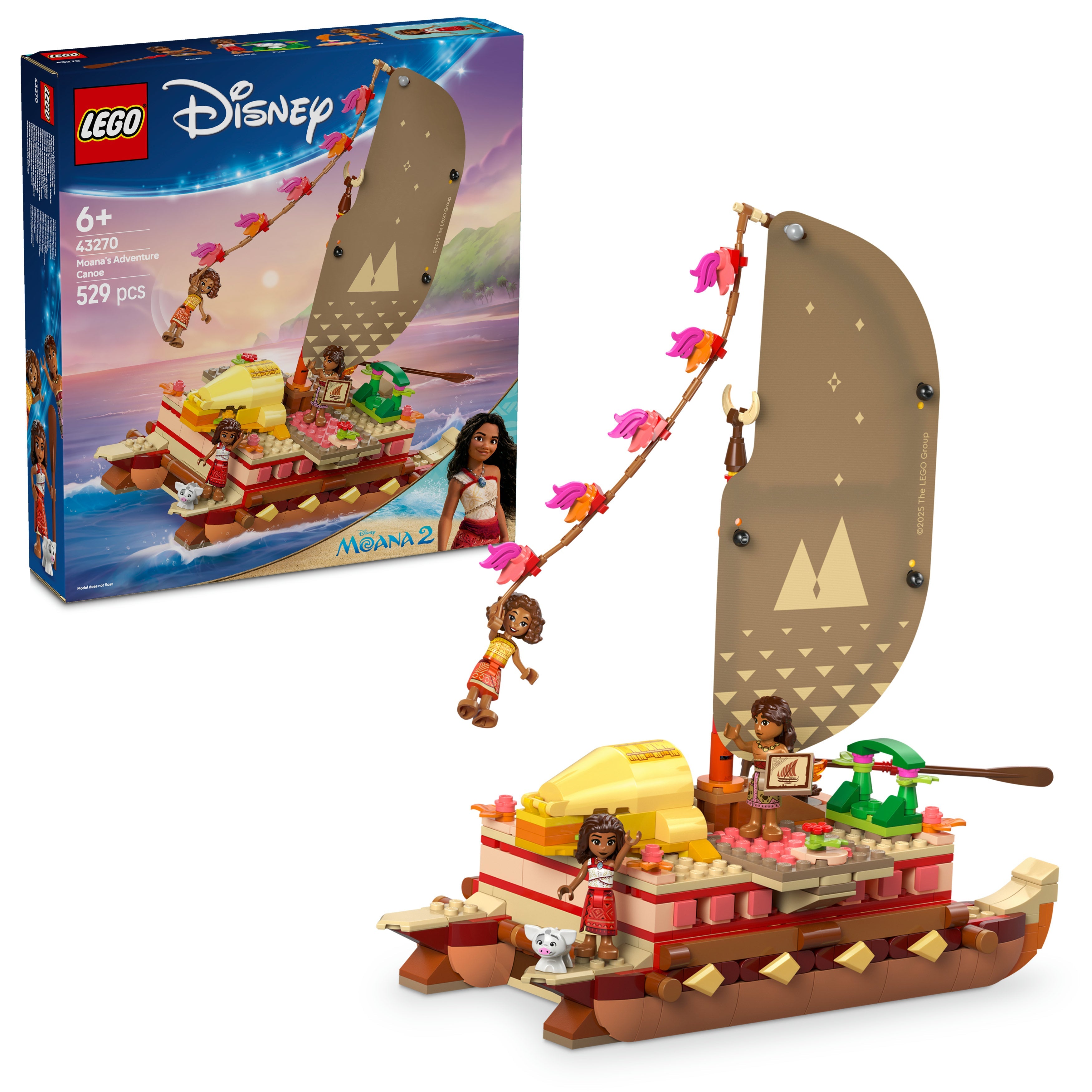 LEGO® 43270 ǀ Disney Vaianas Abenteuerfloß