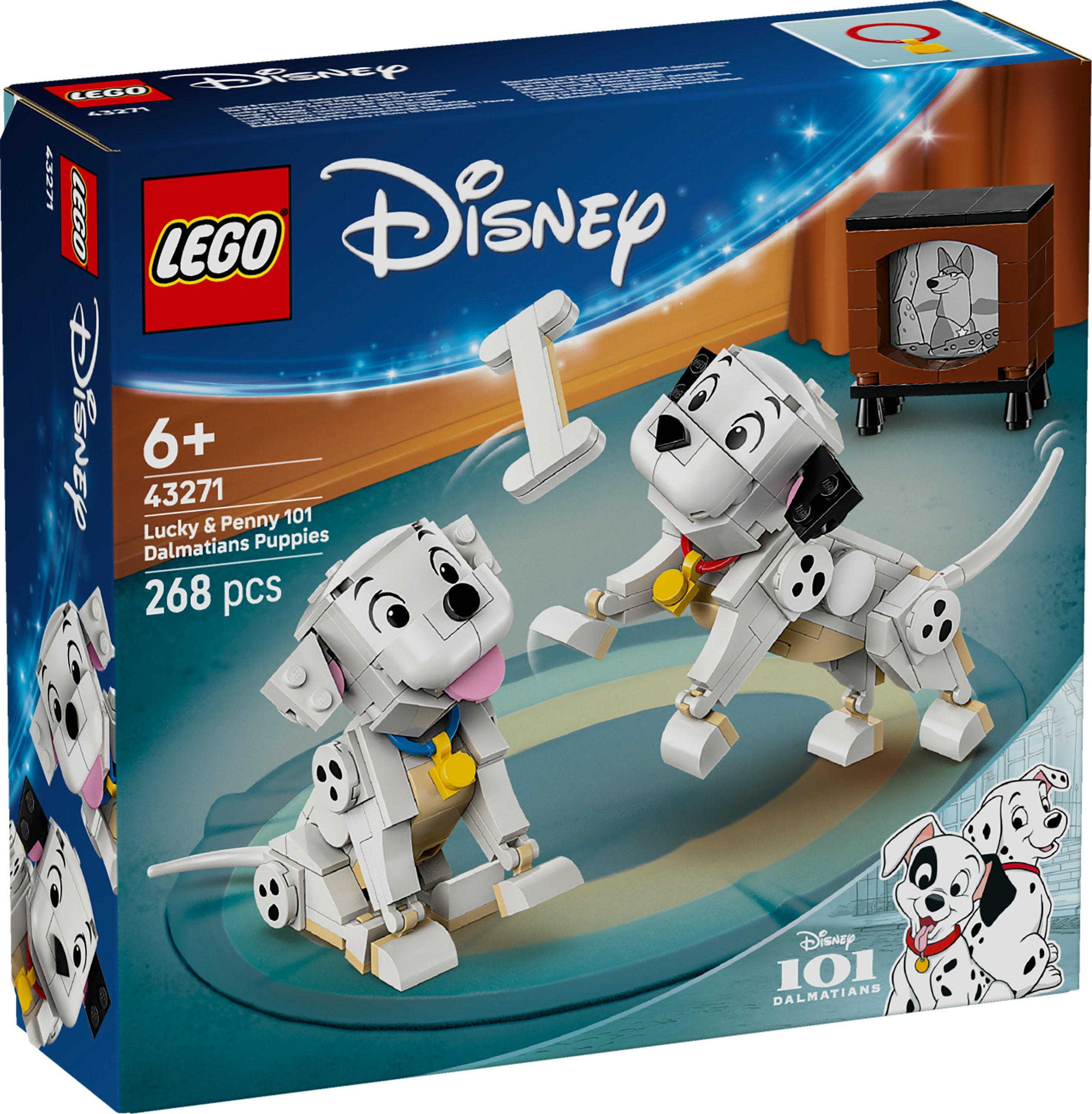 LEGO® 43271 ǀ Disney Die Welpen Lucky und Penny aus 101 Dalmatiner