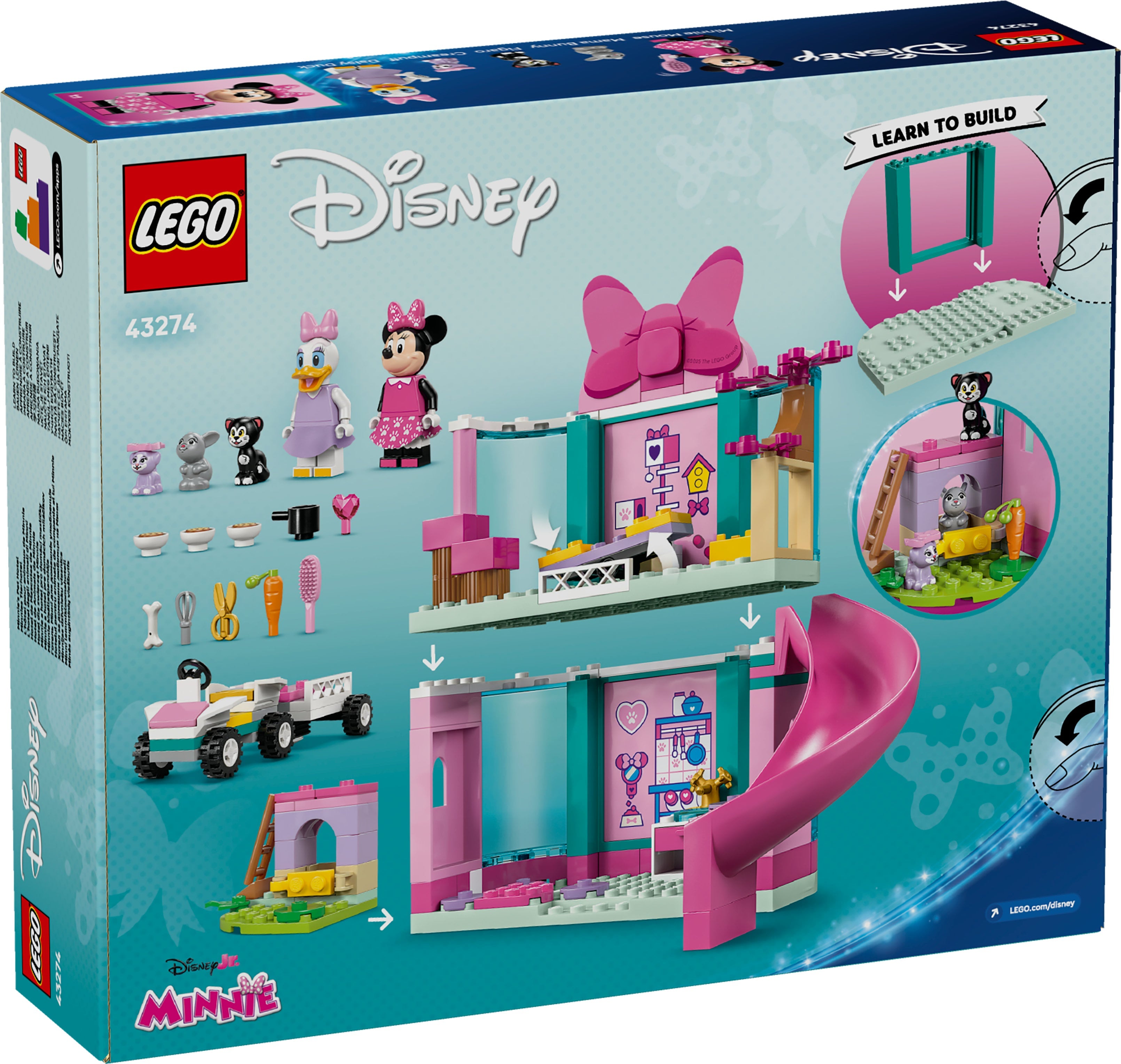 LEGO® 43274 ǀ Disney Minnies Tierhotel aus Micky Maus Wunderhaus
