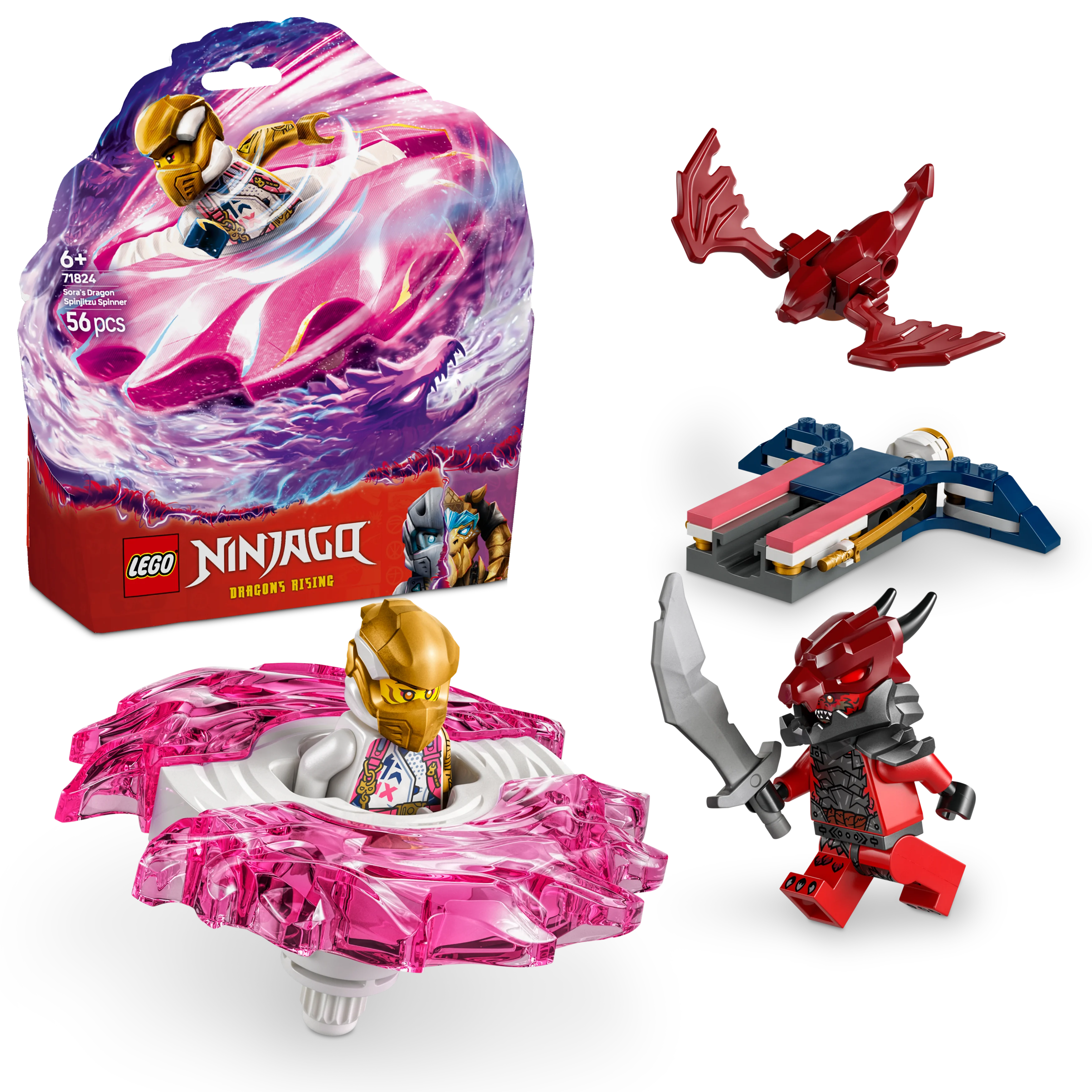 LEGO® 71824 NINJAGO® Soras Drachen-Spinjitzu-Spinner
