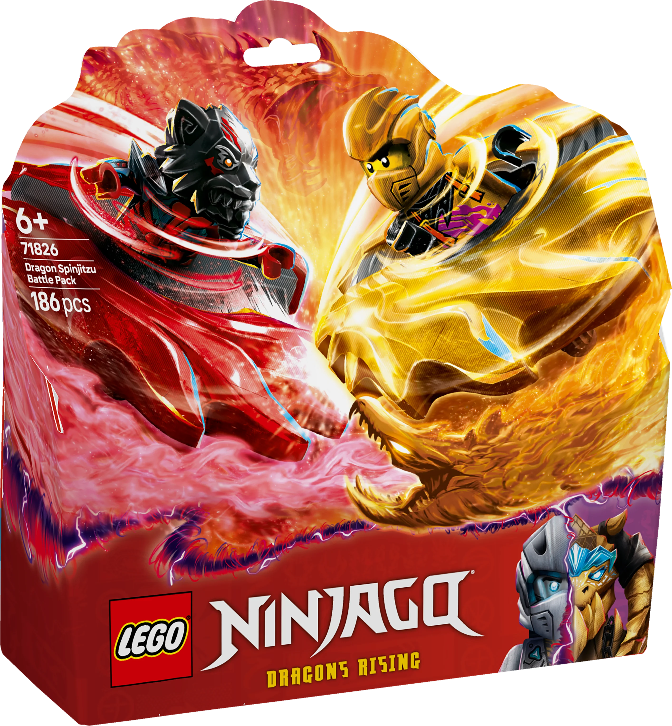 LEGO® 71826 NINJAGO® Drachen-Spinjitzu Battle Pack