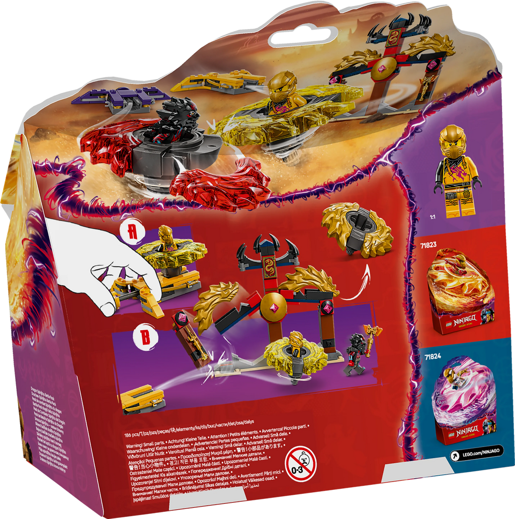 LEGO® 71826 NINJAGO® Drachen-Spinjitzu Battle Pack