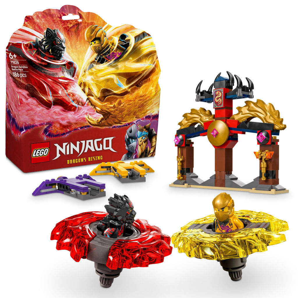 LEGO® 71826 NINJAGO® Drachen-Spinjitzu Battle Pack