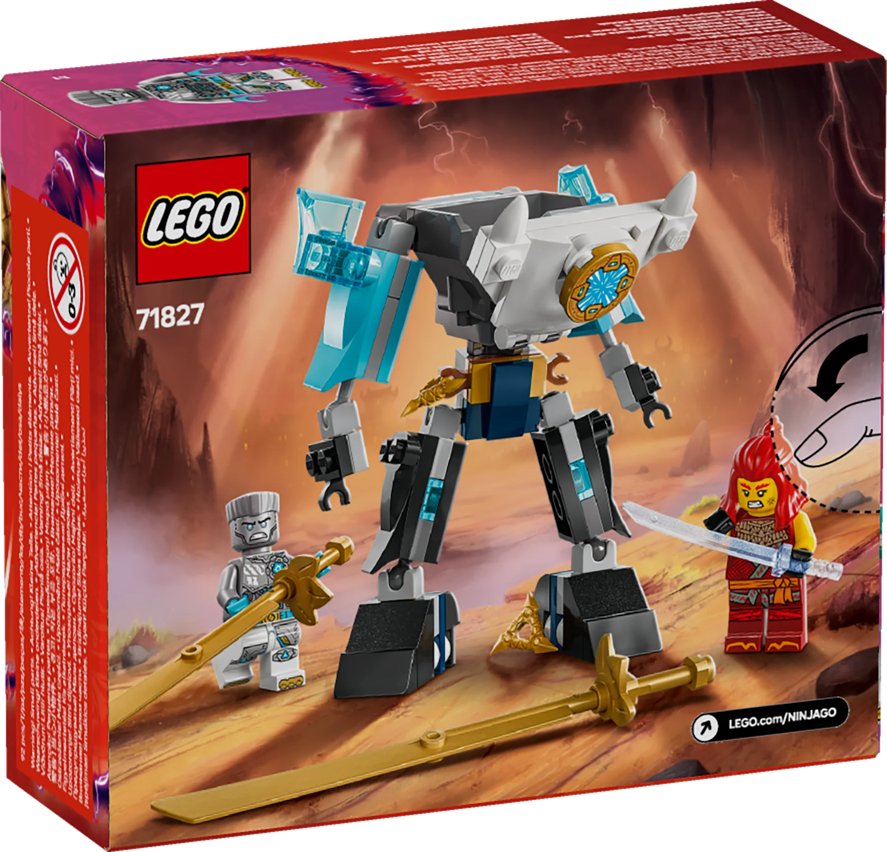 LEGO® 71827 NINJAGO® Zanes Action-Mech