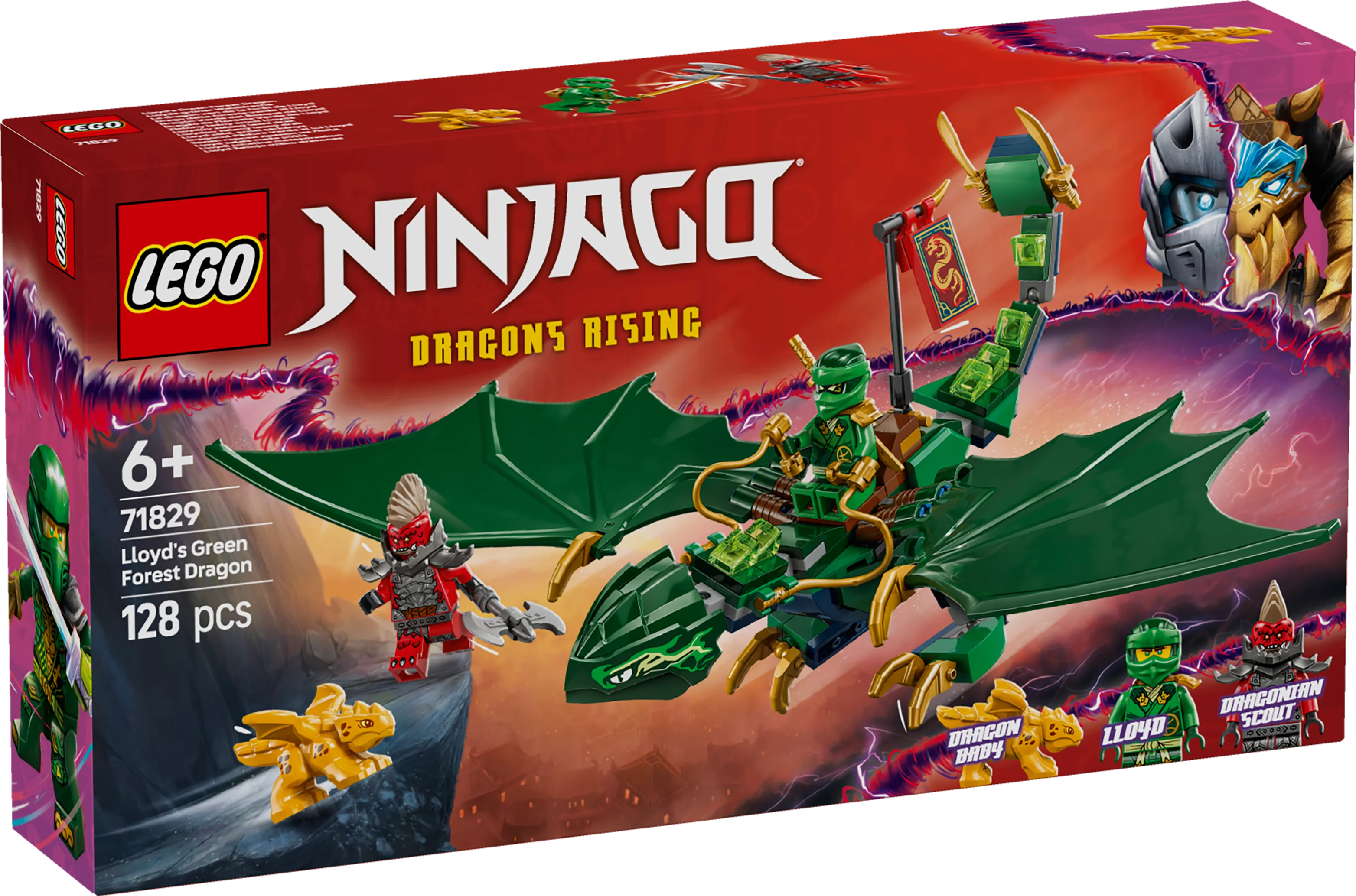 LEGO® 71829 NINJAGO® Lloyds grüner Walddrache