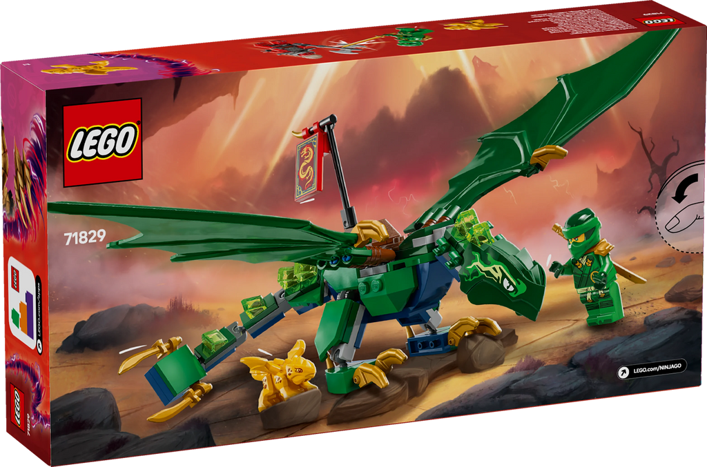 LEGO® 71829 NINJAGO® Lloyds grüner Walddrache