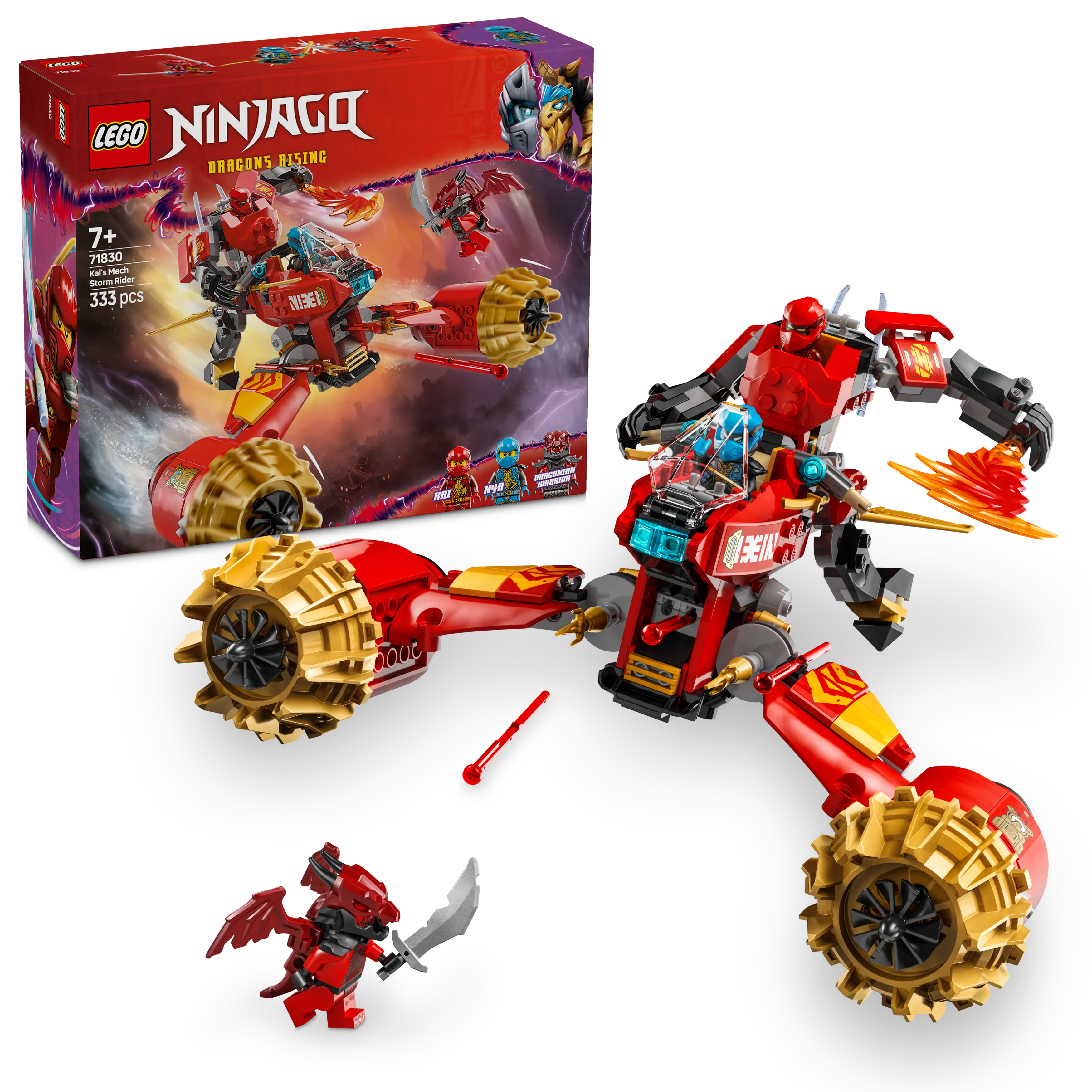 LEGO® 71830 NINJAGO® Kais Sturmreiter-Mech