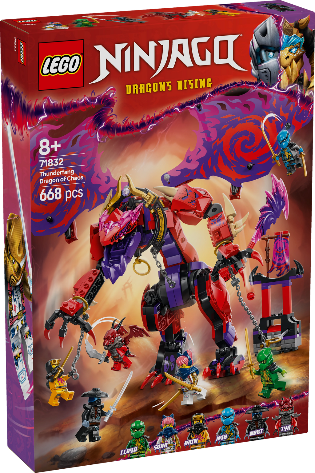 LEGO® 71832 NINJAGO® Chaosdrache Donnerzahn