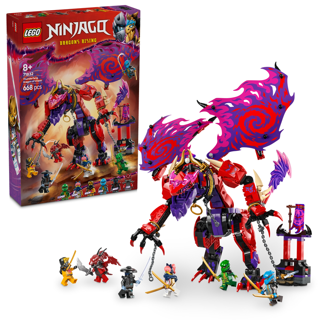 LEGO® 71832 NINJAGO® Chaosdrache Donnerzahn