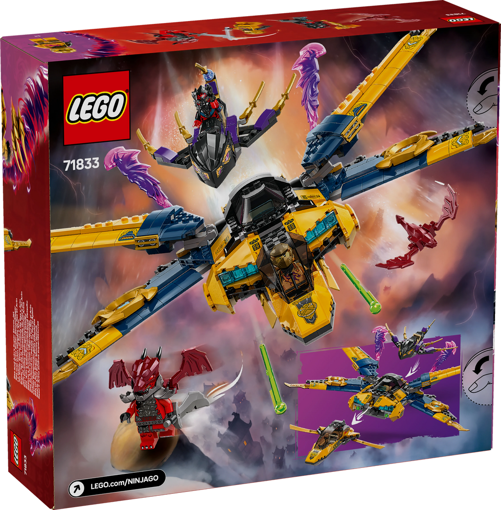 LEGO® 71833 NINJAGO® Ras und Arins Super-Sturmflieger