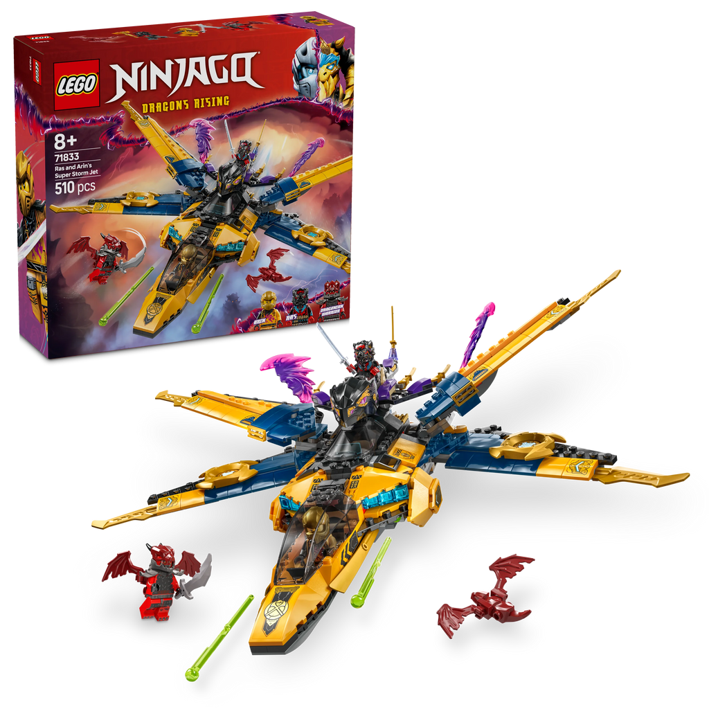 LEGO® 71833 NINJAGO® Ras und Arins Super-Sturmflieger