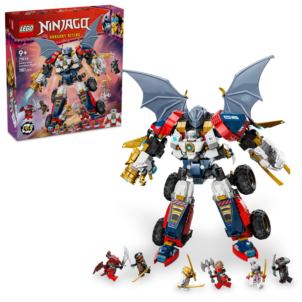 LEGO® 71834 NINJAGO® Zanes Ultra-Kombi-Mech