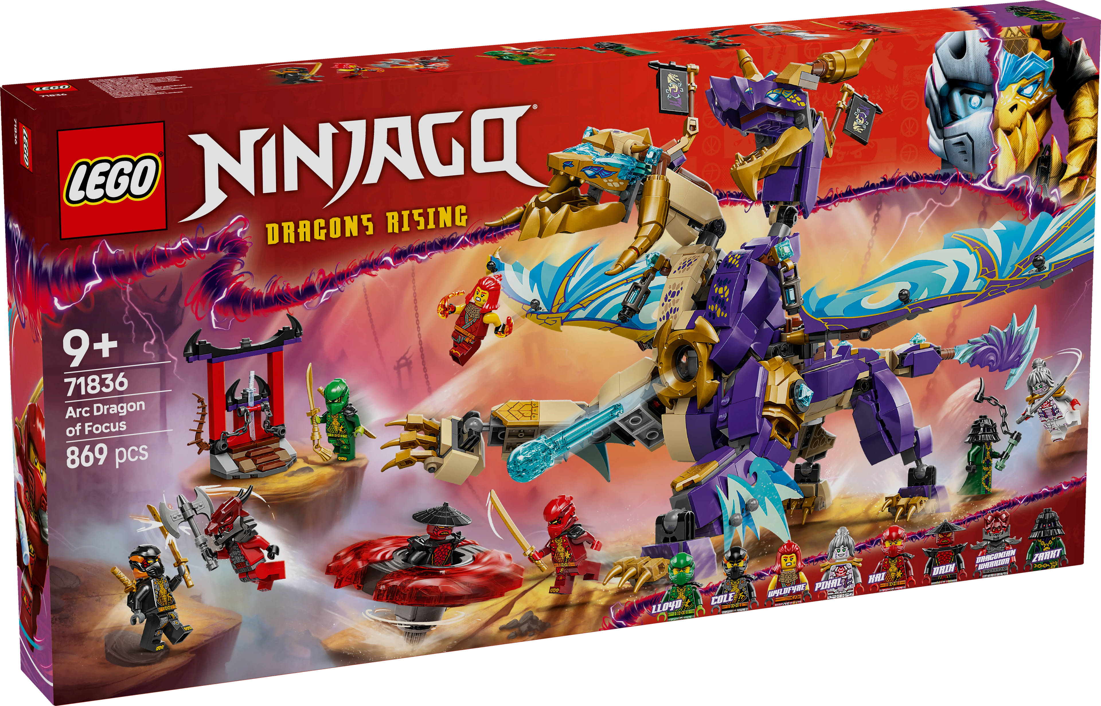 LEGO® 71836 NINJAGO® Lichtbogendrache