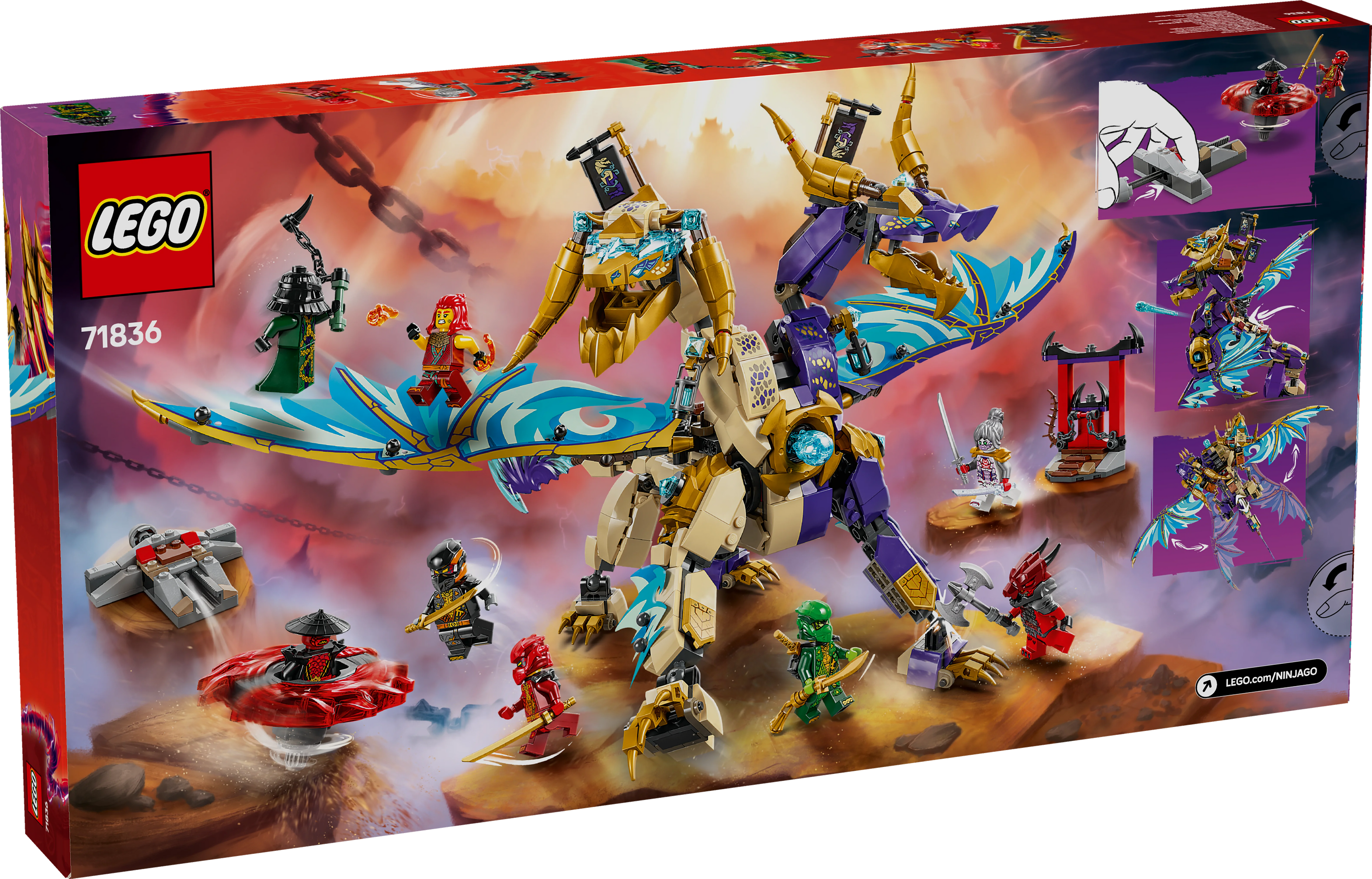LEGO® 71836 NINJAGO® Lichtbogendrache