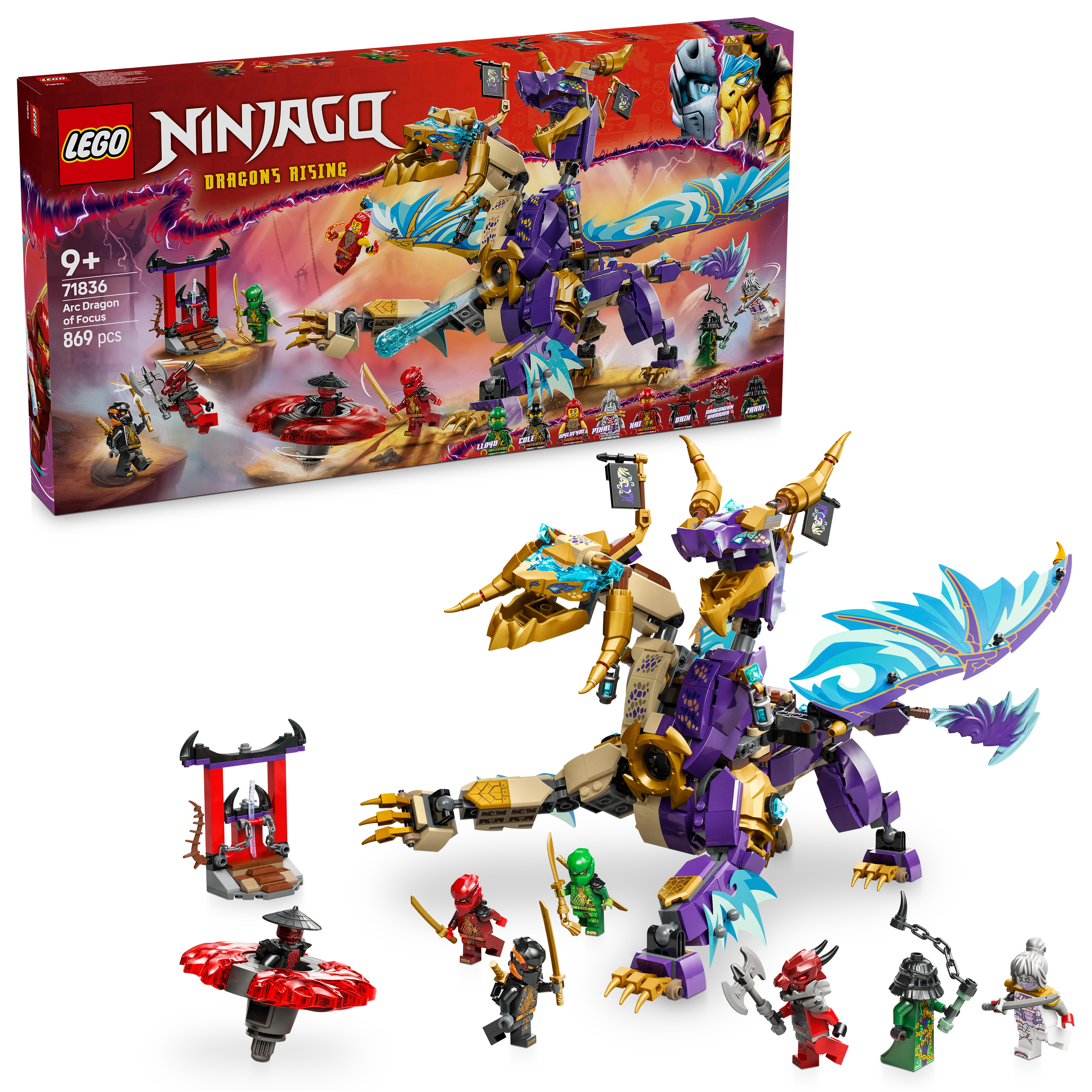 LEGO® 71836 NINJAGO® Lichtbogendrache