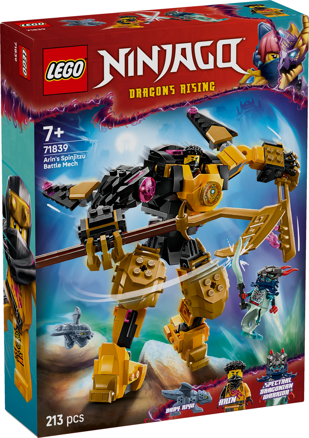 LEGO® 71839 NINJAGO® Arins Spinjitzumech