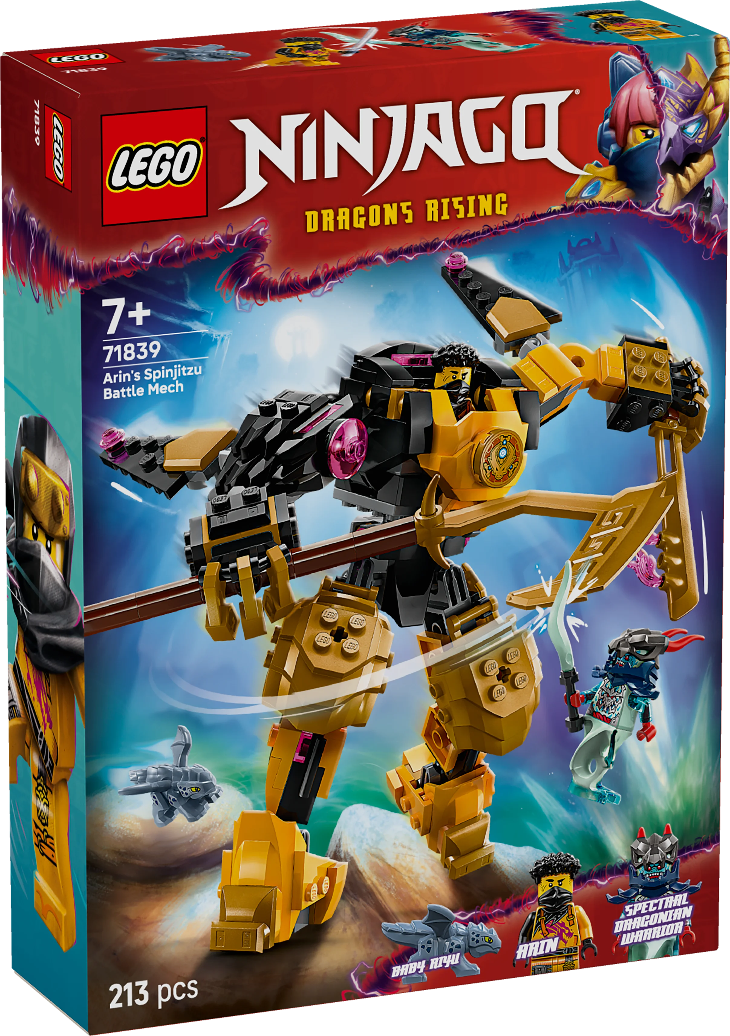 LEGO® 71839 NINJAGO® Arins Spinjitzumech
