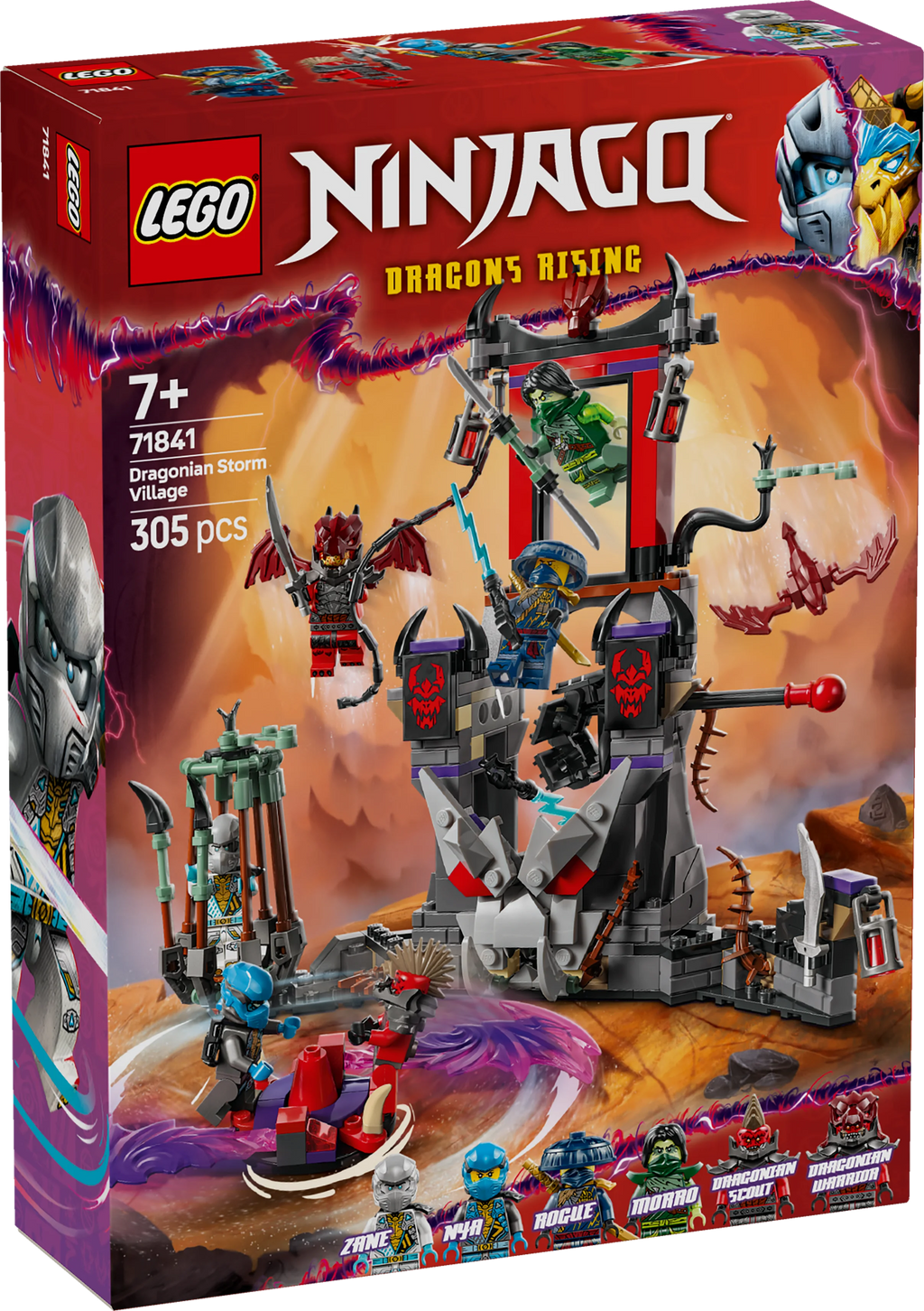 LEGO® 71841 NINJAGO® Drachensturmdorf
