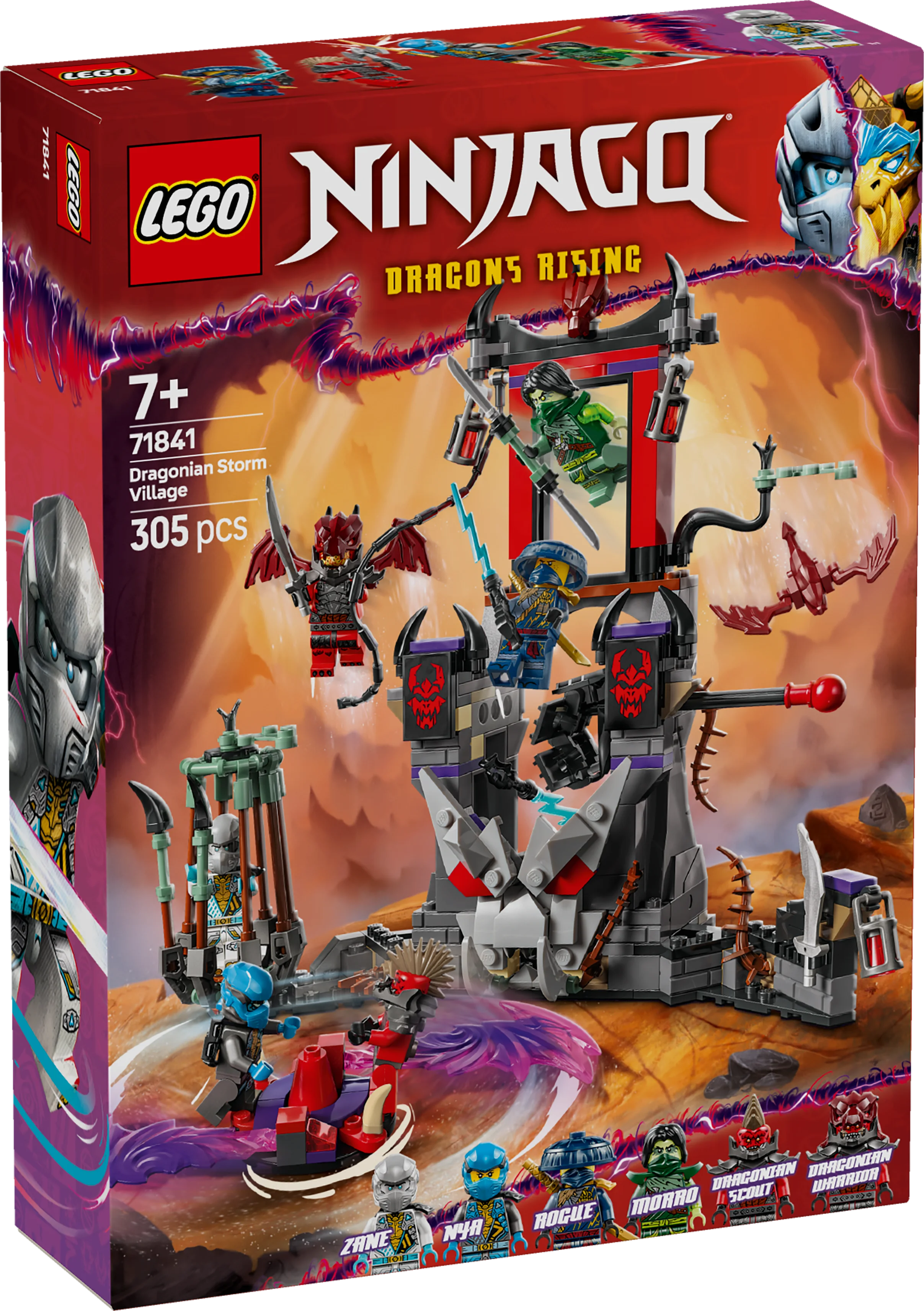 LEGO® 71841 NINJAGO® Drachensturmdorf