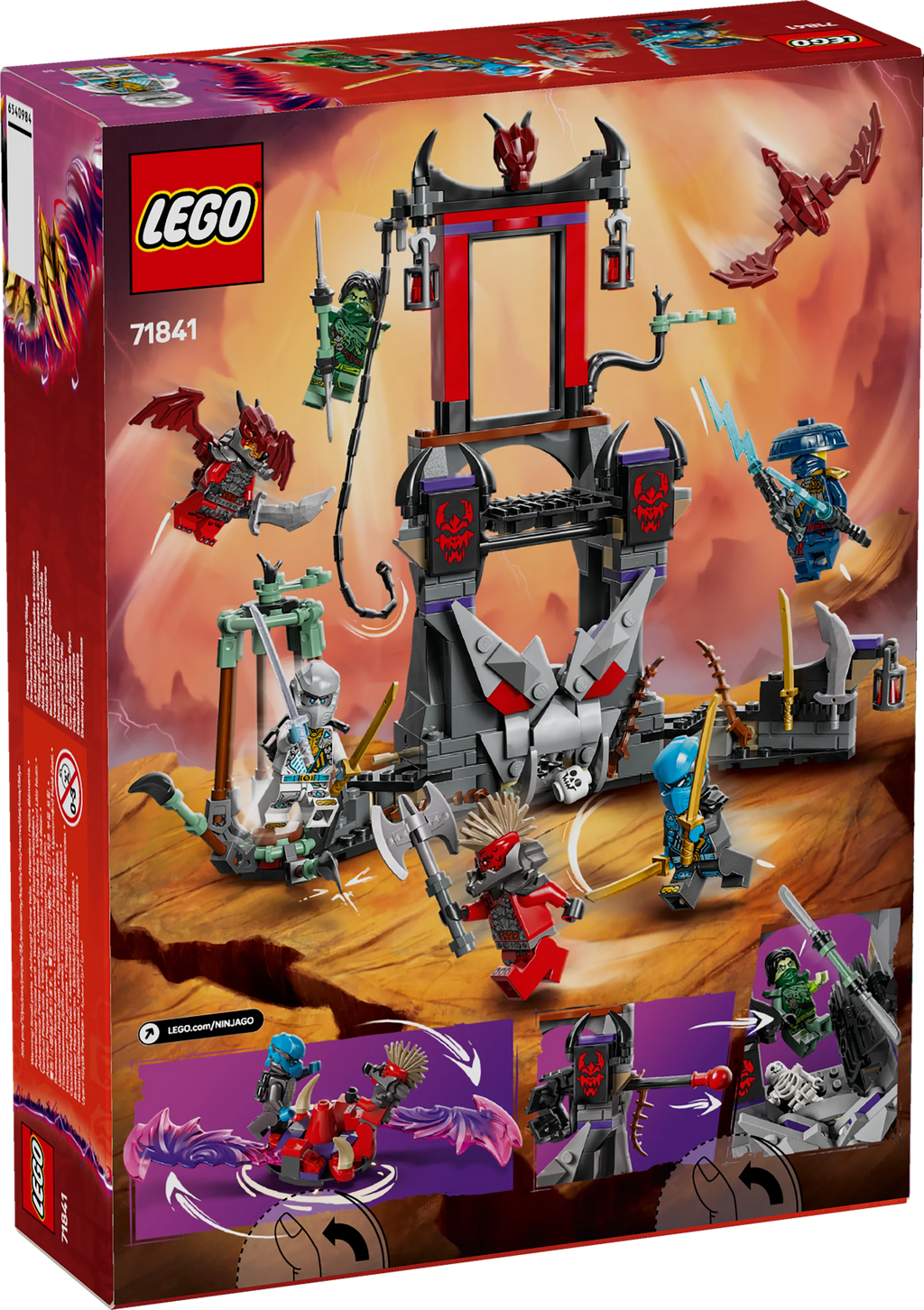 LEGO® 71841 NINJAGO® Drachensturmdorf