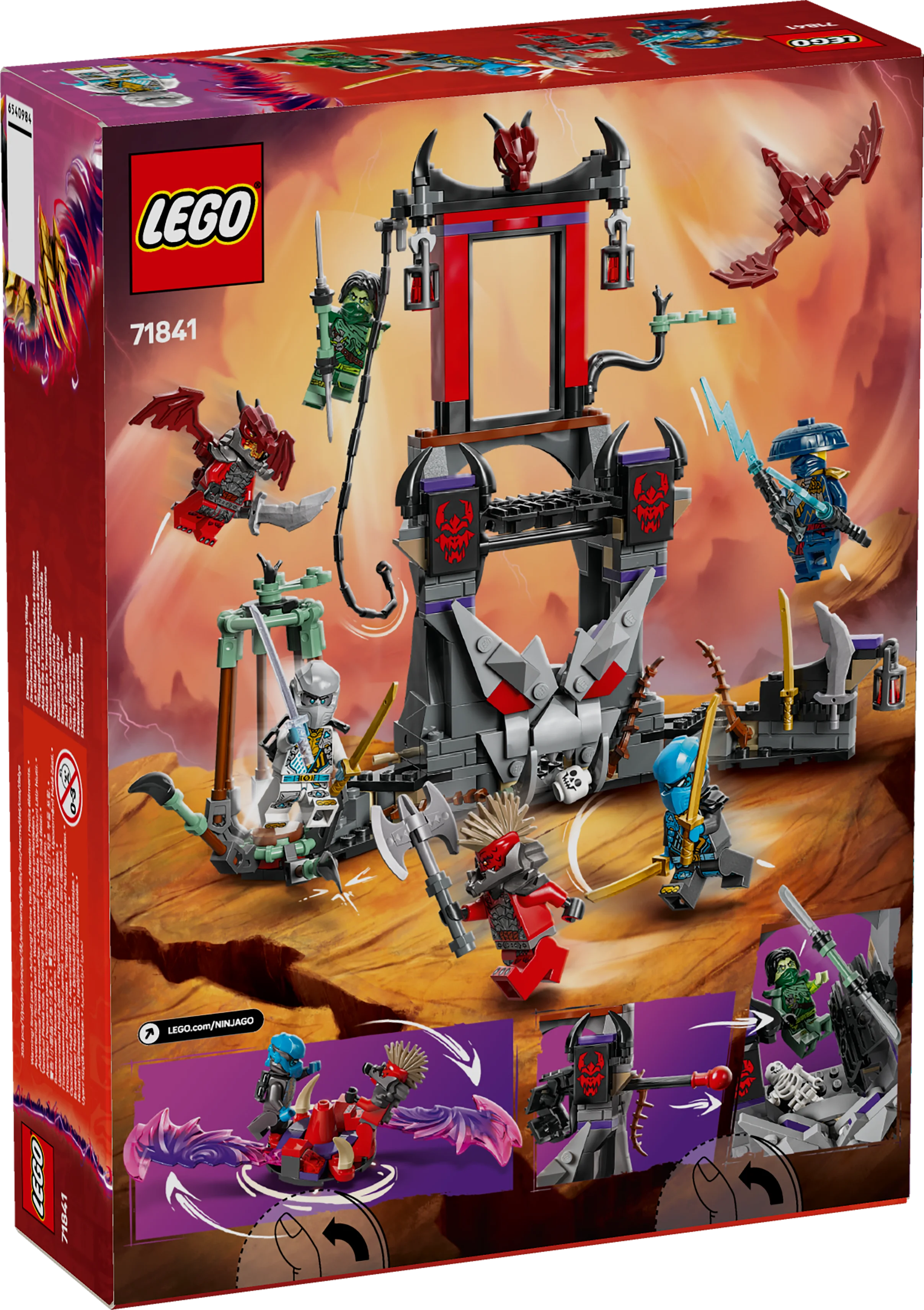 LEGO® 71841 NINJAGO® Drachensturmdorf