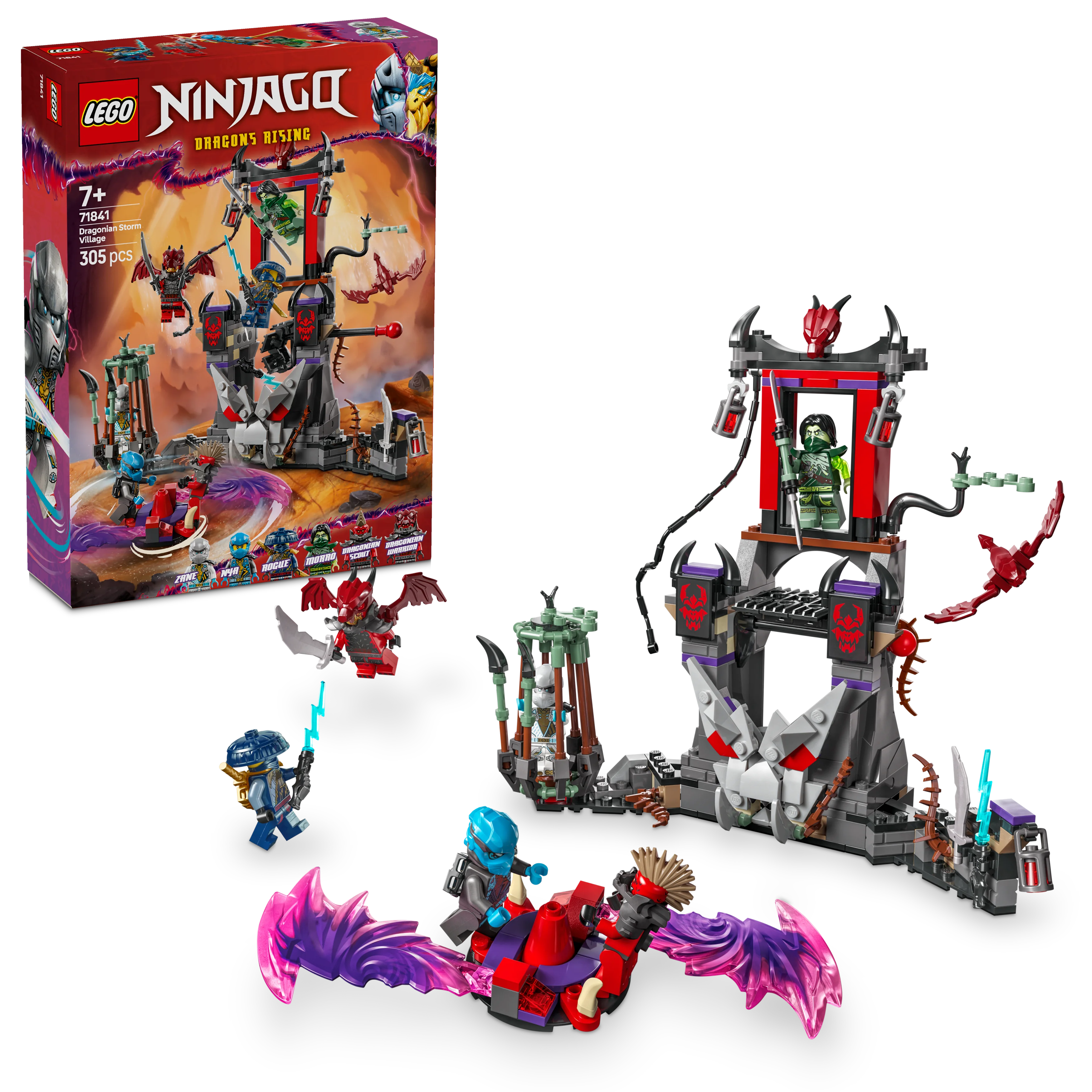 LEGO® 71841 NINJAGO® Drachensturmdorf