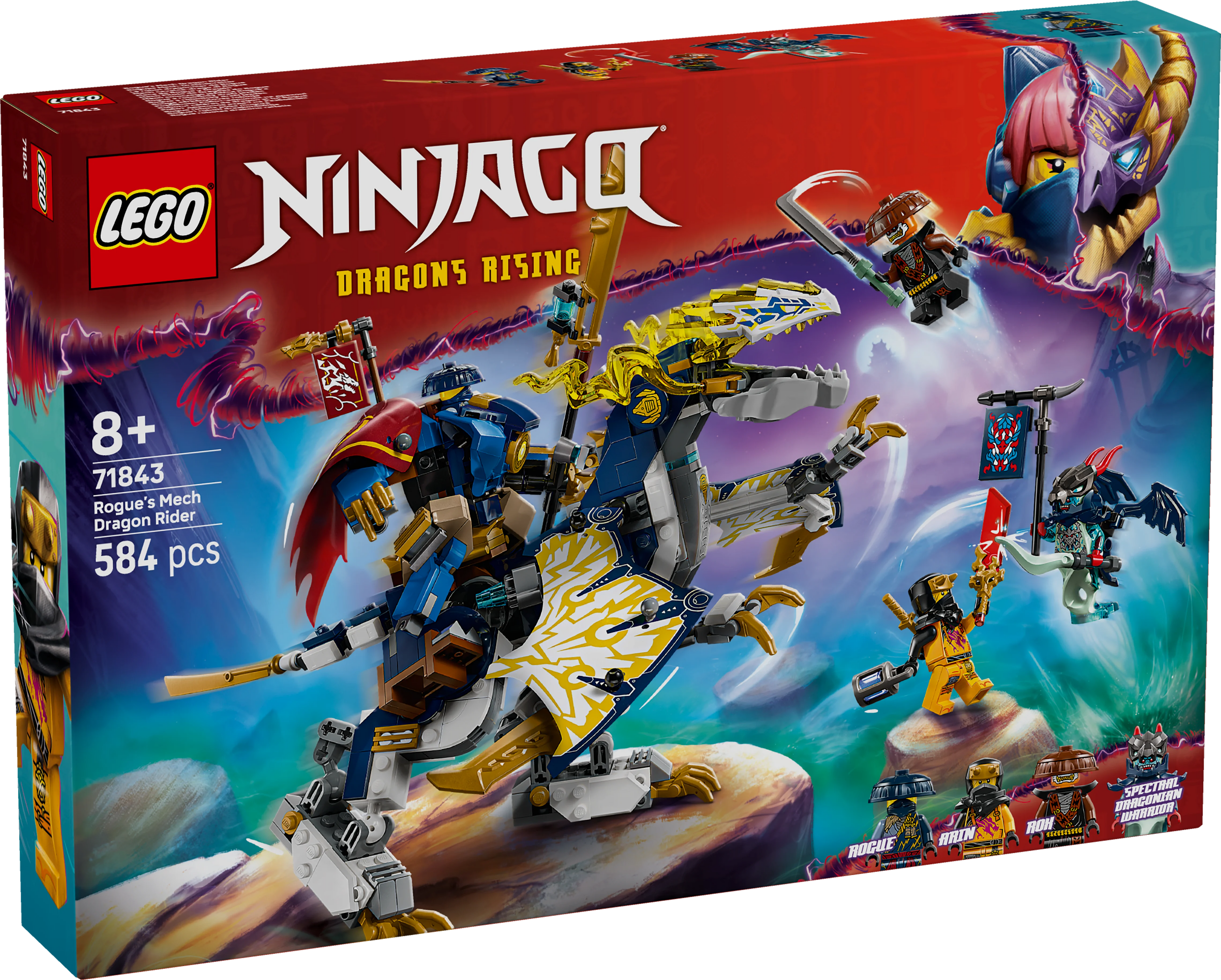 LEGO® 71843 NINJAGO® Rogues Mech-Drachenreiter