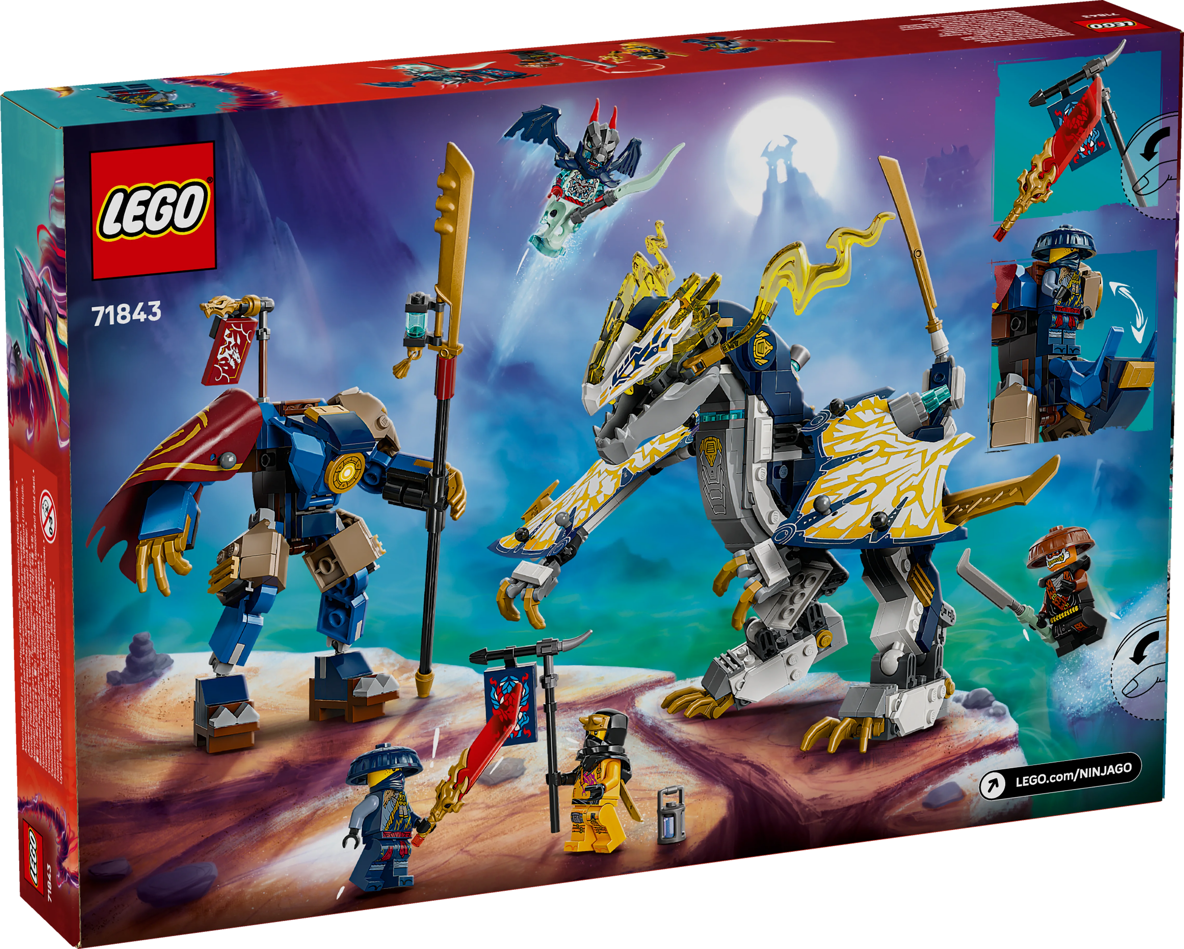 LEGO® 71843 NINJAGO® Rogues Mech-Drachenreiter