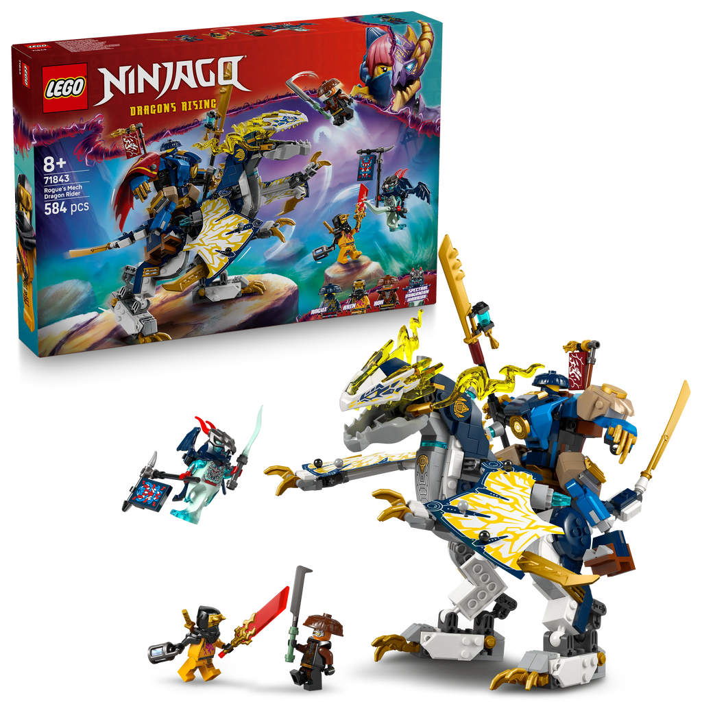 LEGO® 71843 NINJAGO® Rogues Mech-Drachenreiter