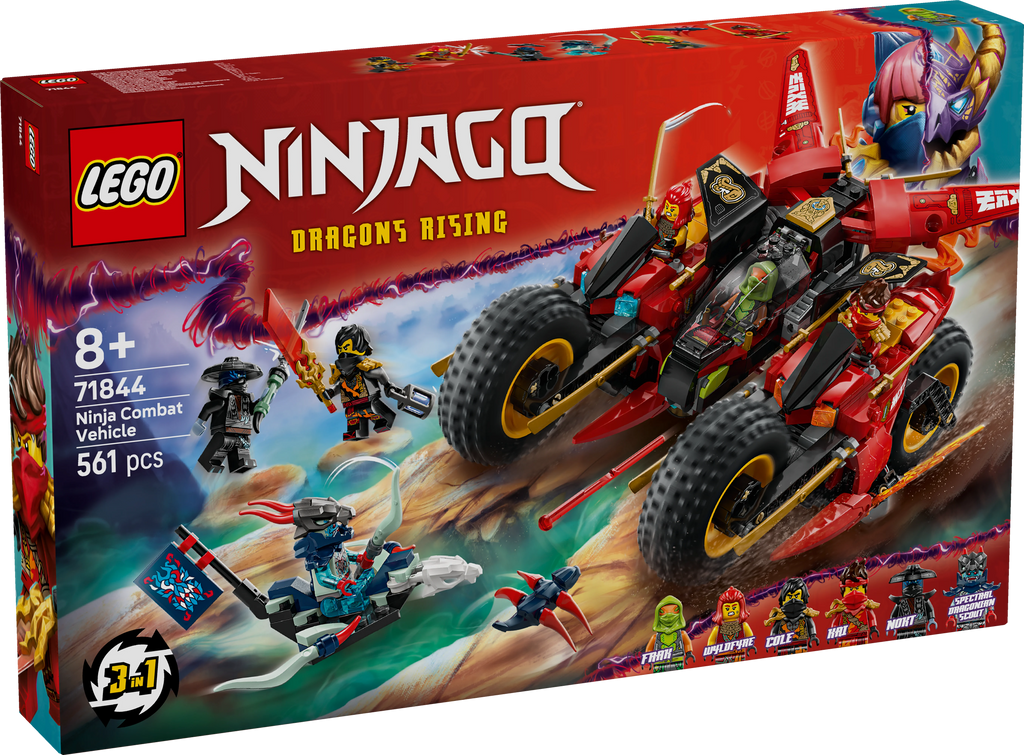 LEGO® 71844 NINJAGO® Ninja-Actionflitzer