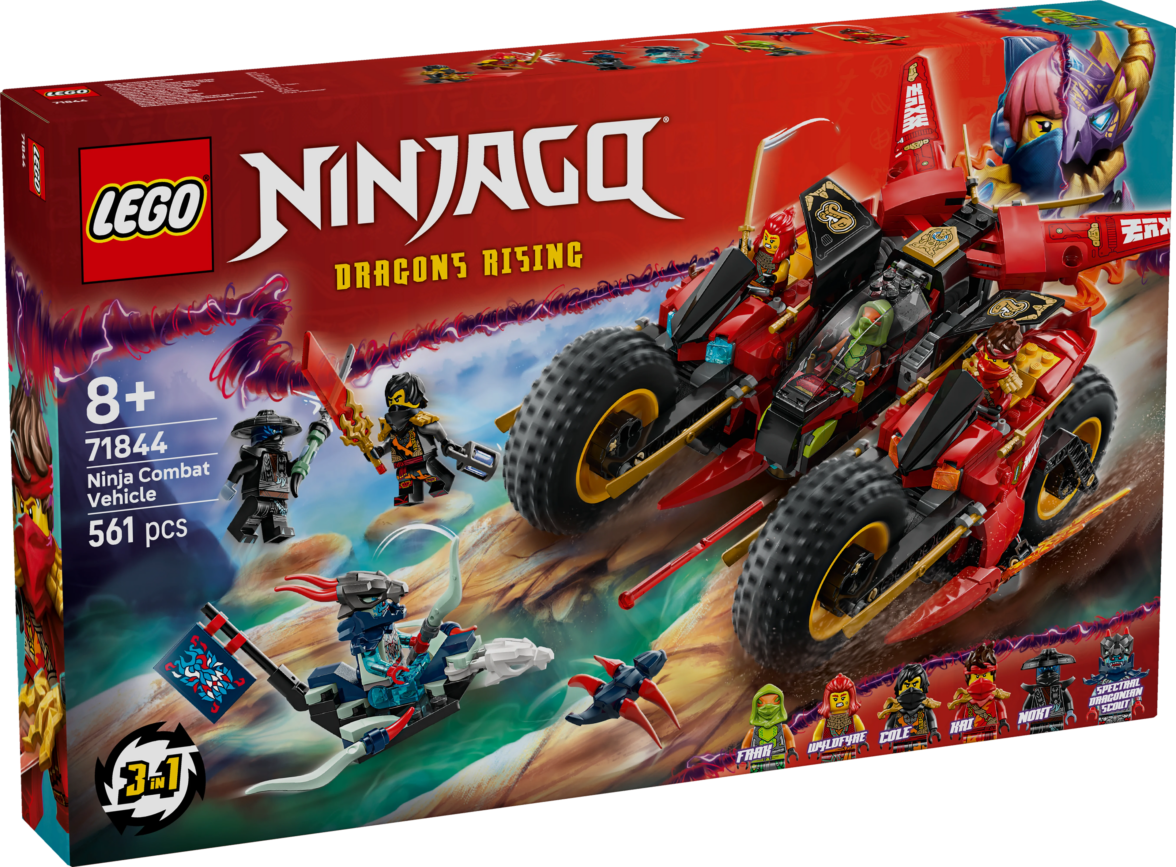 LEGO® 71844 NINJAGO® Ninja-Actionflitzer