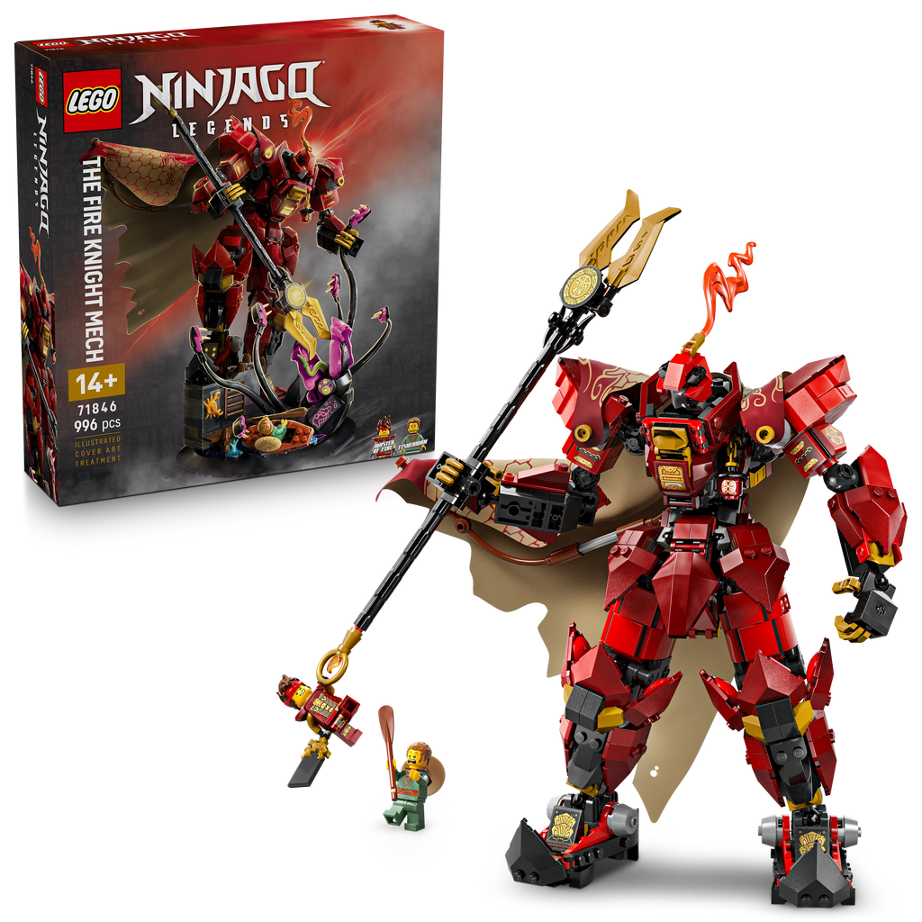 LEGO® 71846 NINJAGO® Der Feuerritter-Mech