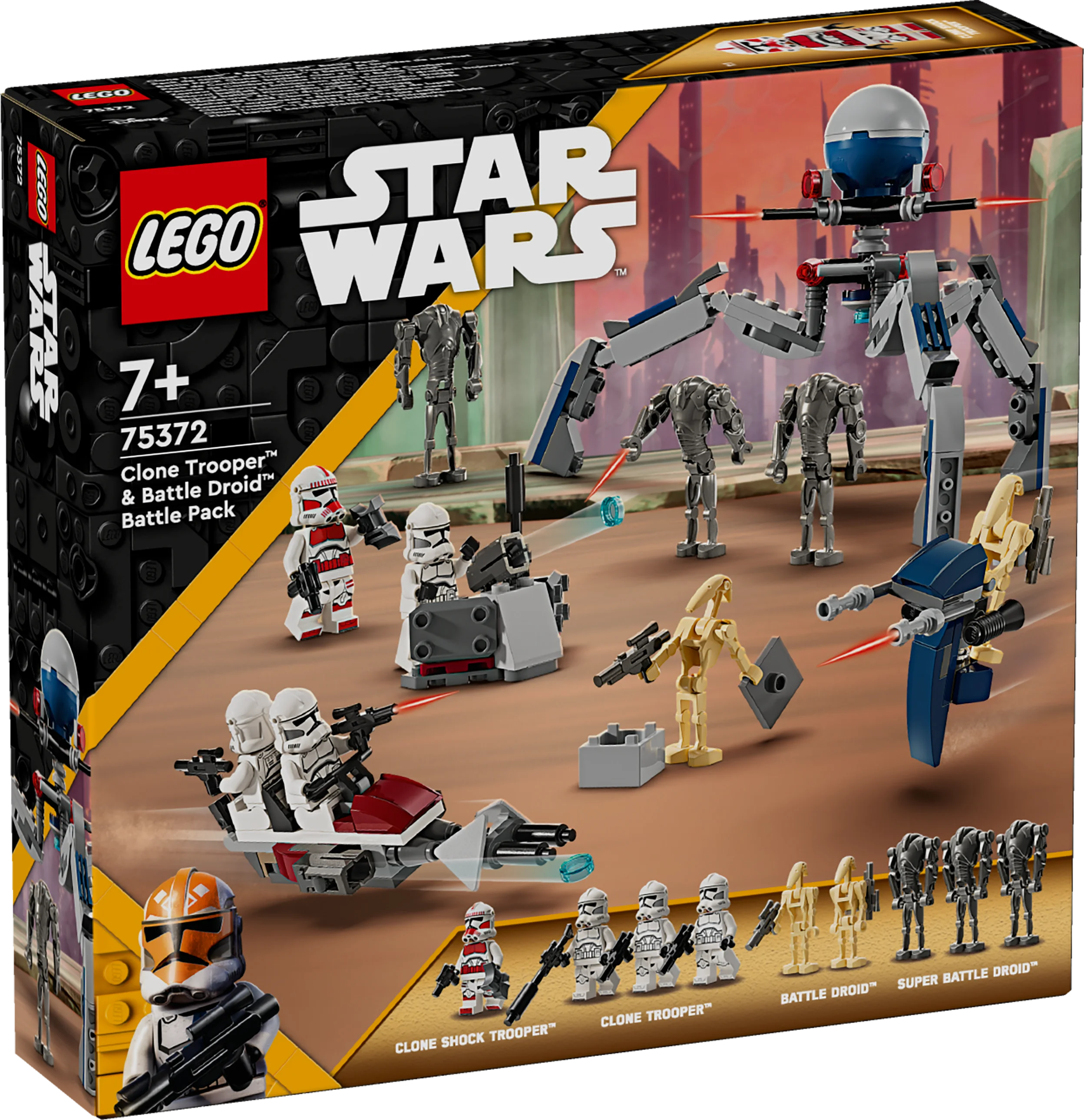 LEGO® Star Wars™ Clone Trooper™ & Battle Droid™ Battle Pack (75372)