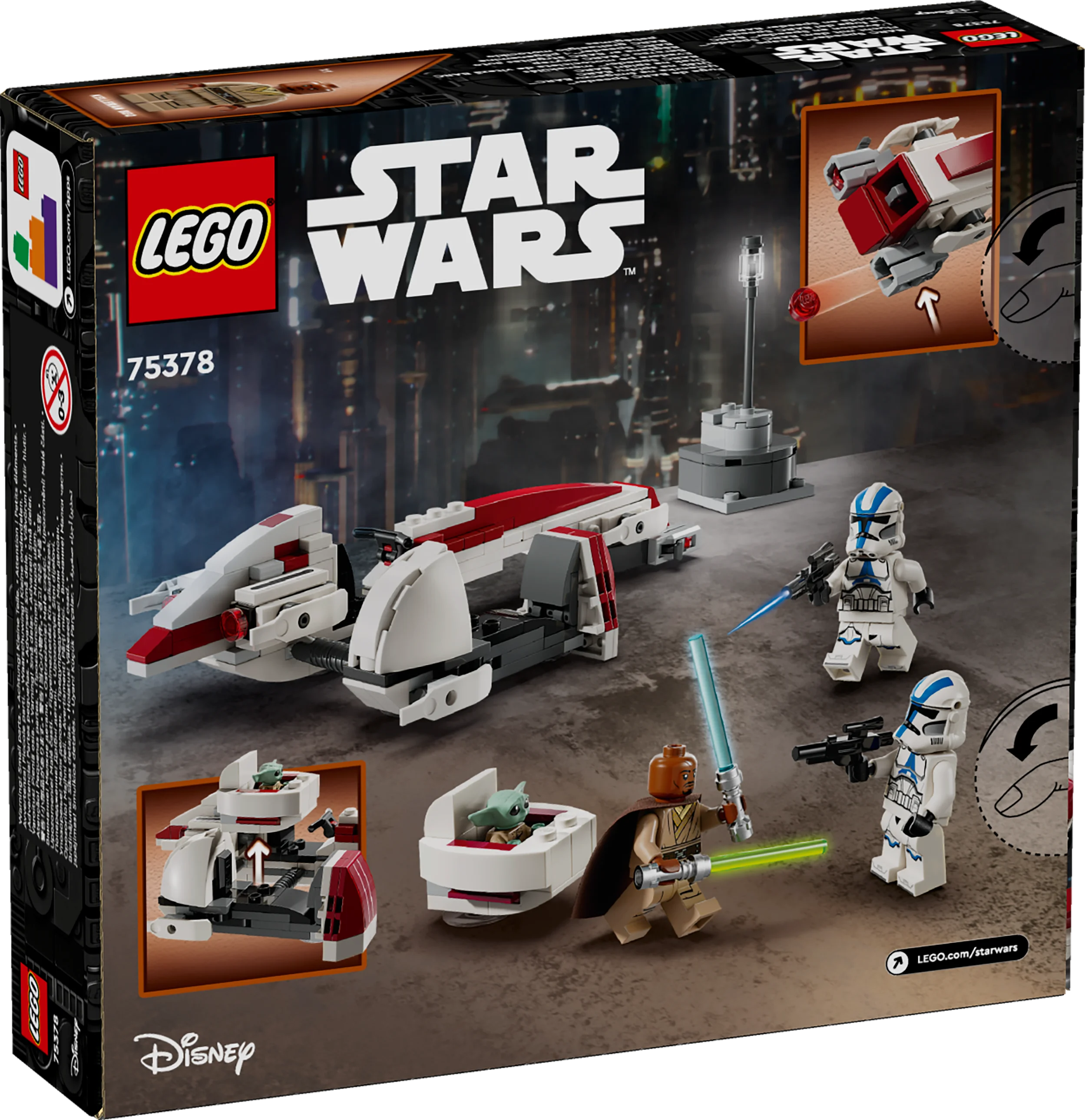 LEGO® Star Wars™ Flucht mit dem BARC Speeder™ (75378)
