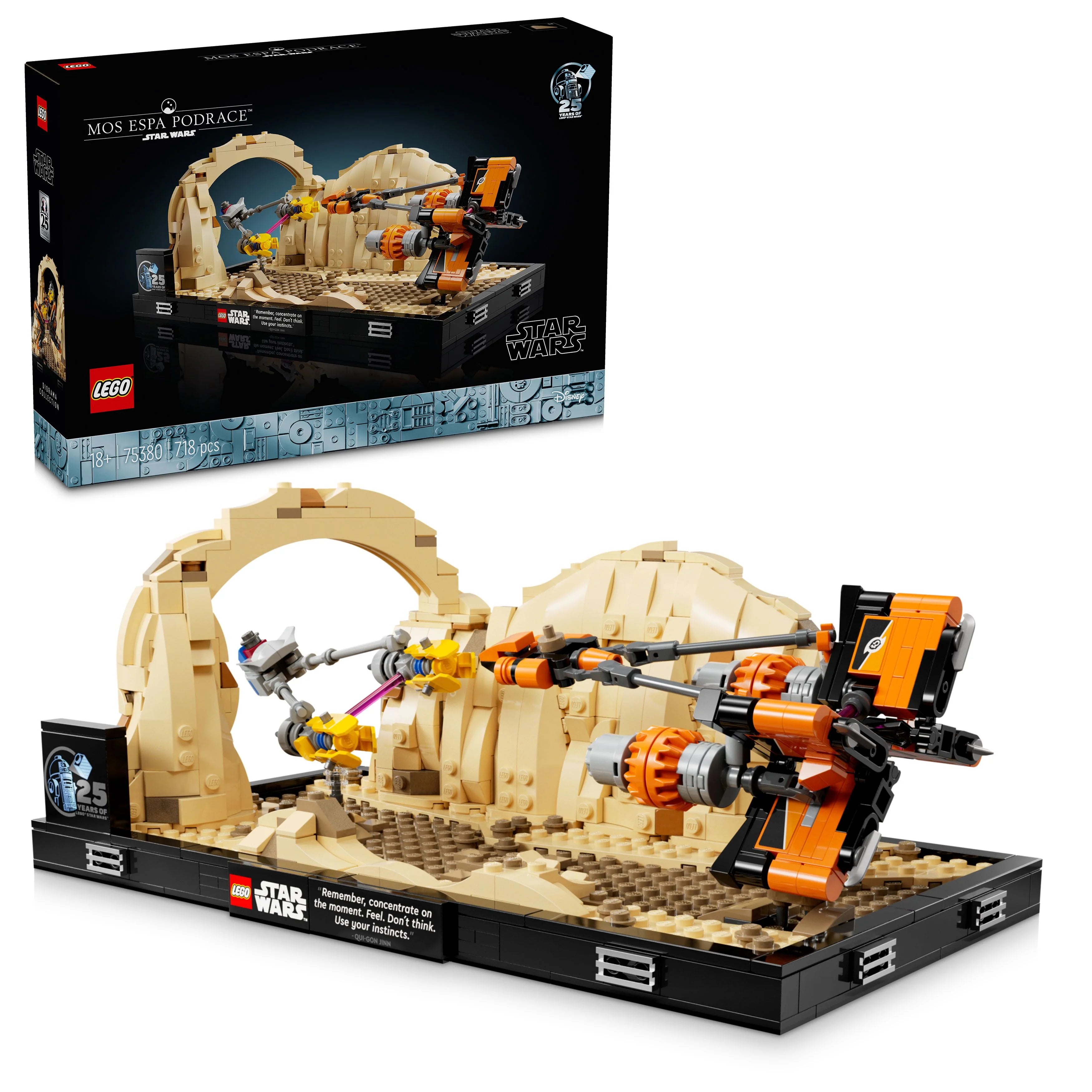 LEGO® Star Wars™ Podrennen in Mos Espa – Diorama (75380)