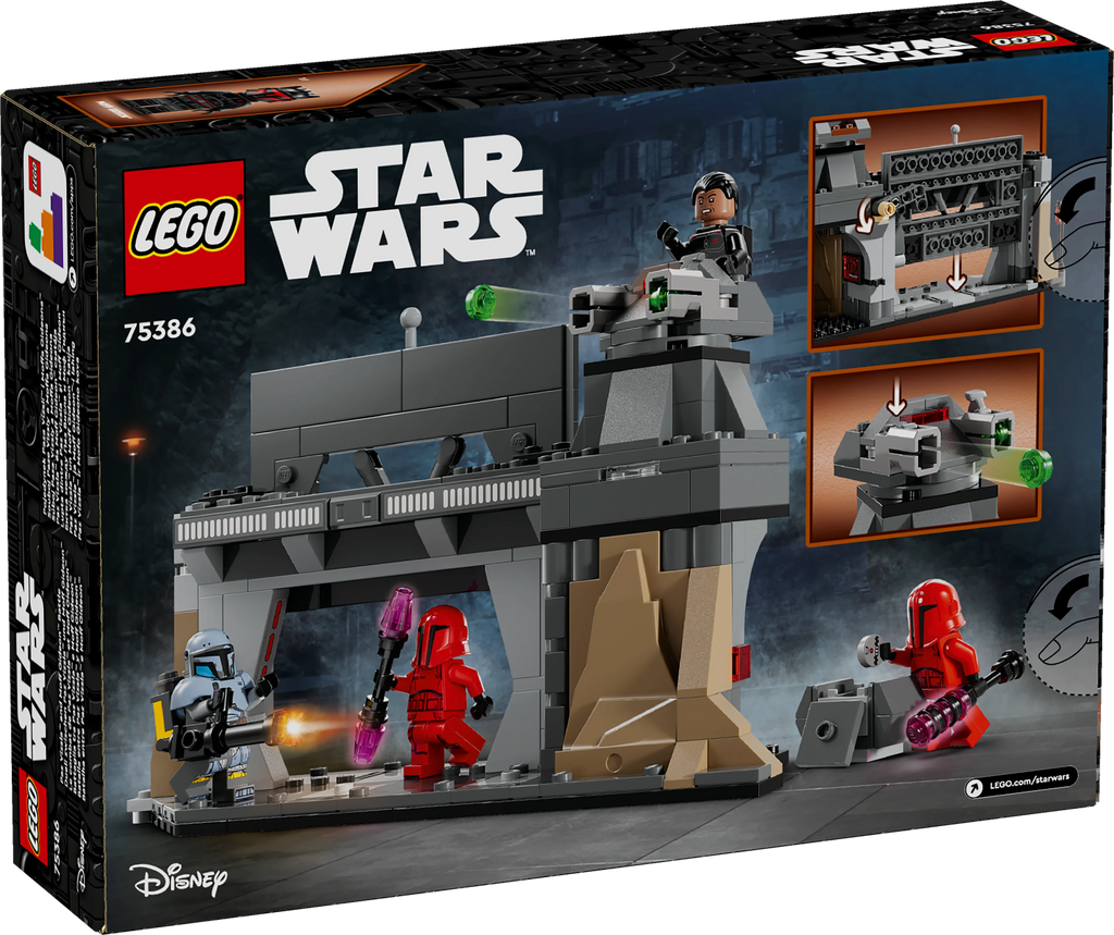 LEGO® Star Wars™ Duell zwischen Paz Vizsla™ und Moff Gideon™ (75386)