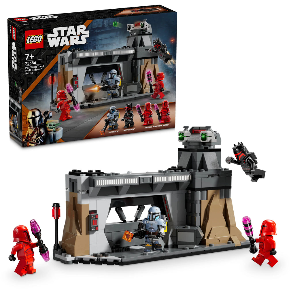 LEGO® Star Wars™ Duell zwischen Paz Vizsla™ und Moff Gideon™ (75386)